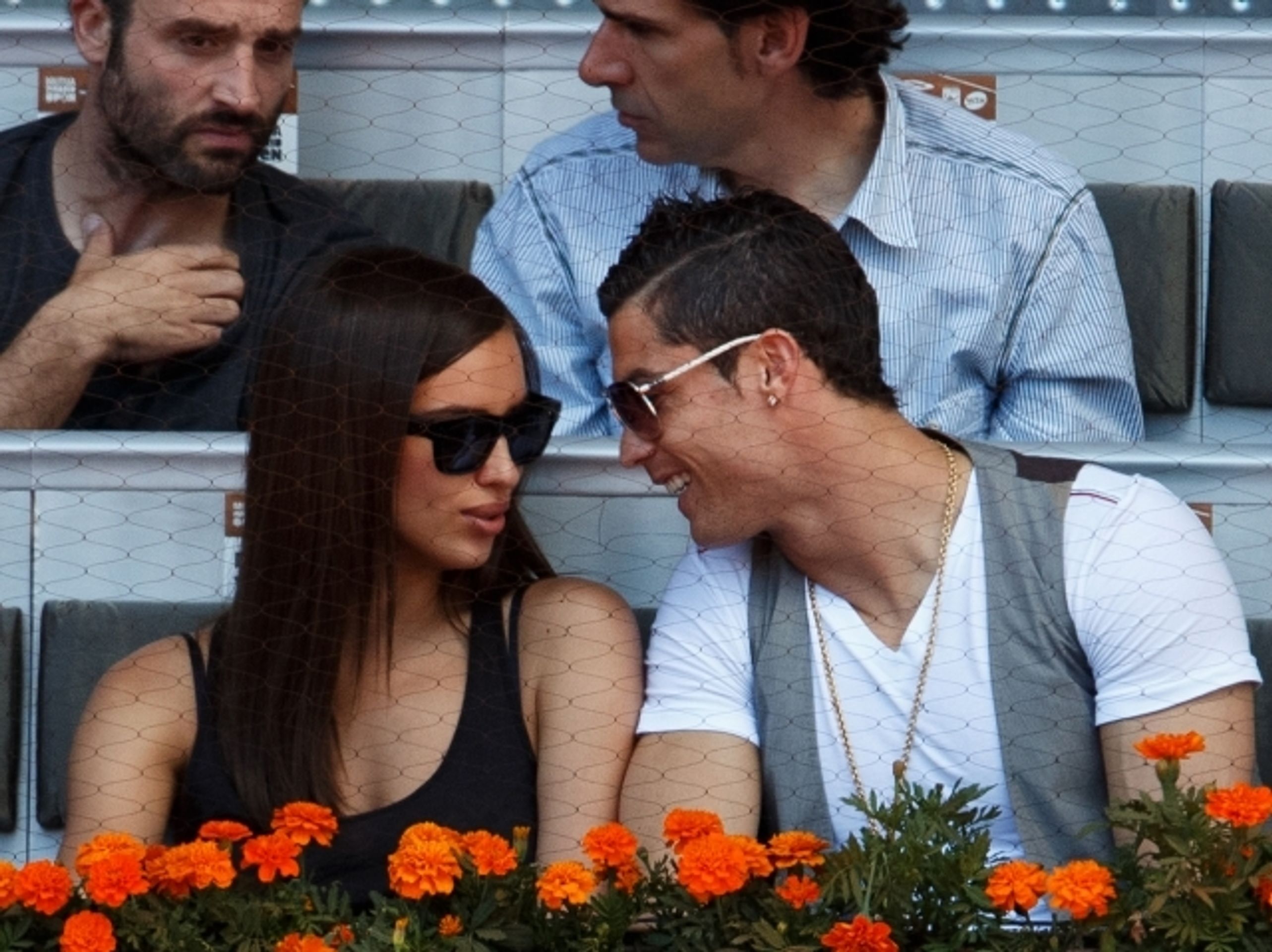 Cristiano Ronaldo a Irina Šajková - 2 - GALERIE: Cristiano Ronaldo a Irina Šajková na tenisu (16/17)