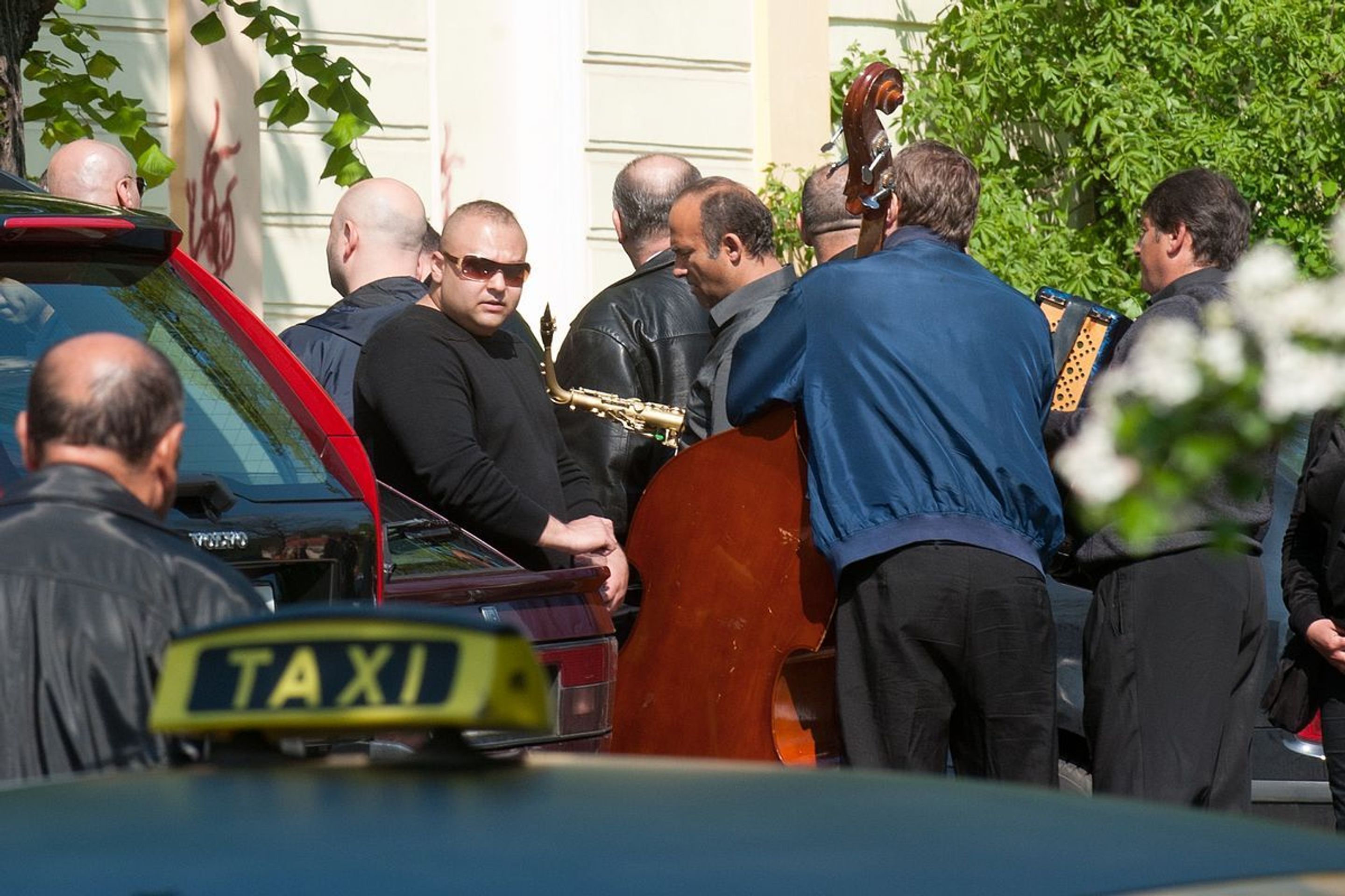 Rozloučení se zavražděným taxikářem - 2 - GALERIE: Pohřeb zavražděného taxikáře v Libni (3/16)