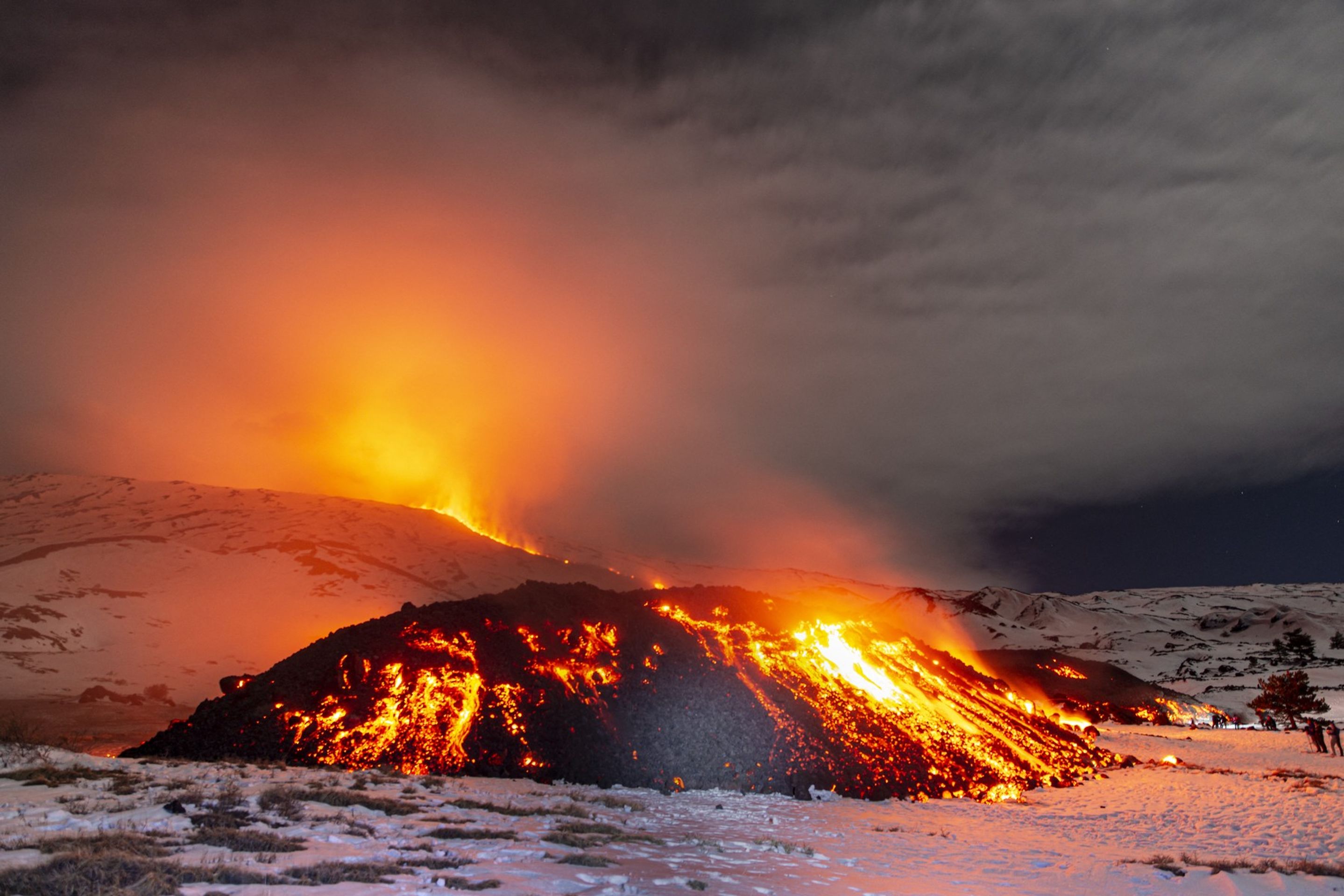 Vulkán Etna, 14. 2. 2025 - Etna (7/18)