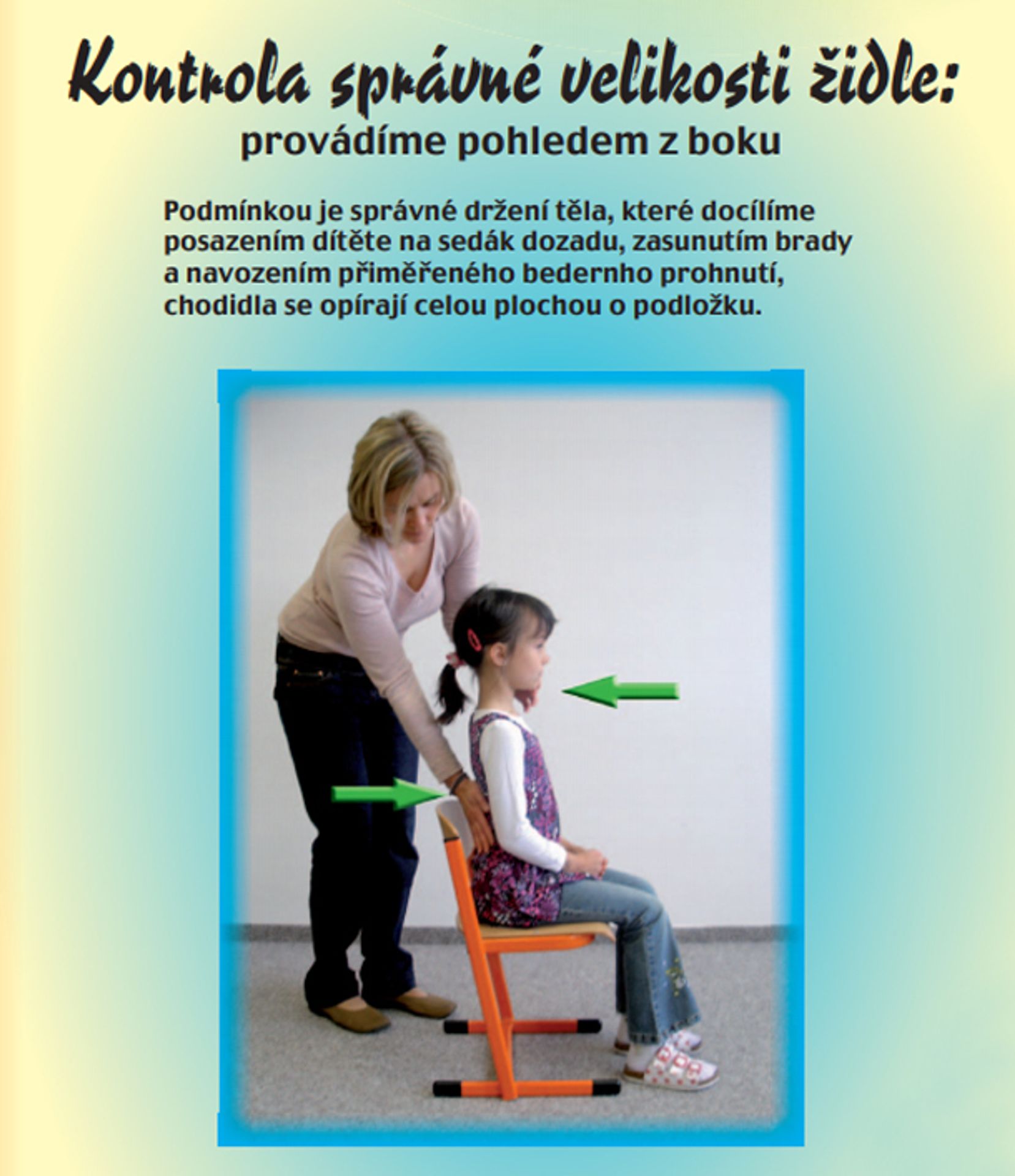Sedíme zdravě - 3 - GALERIE: Sedíme zdravě (3/4)