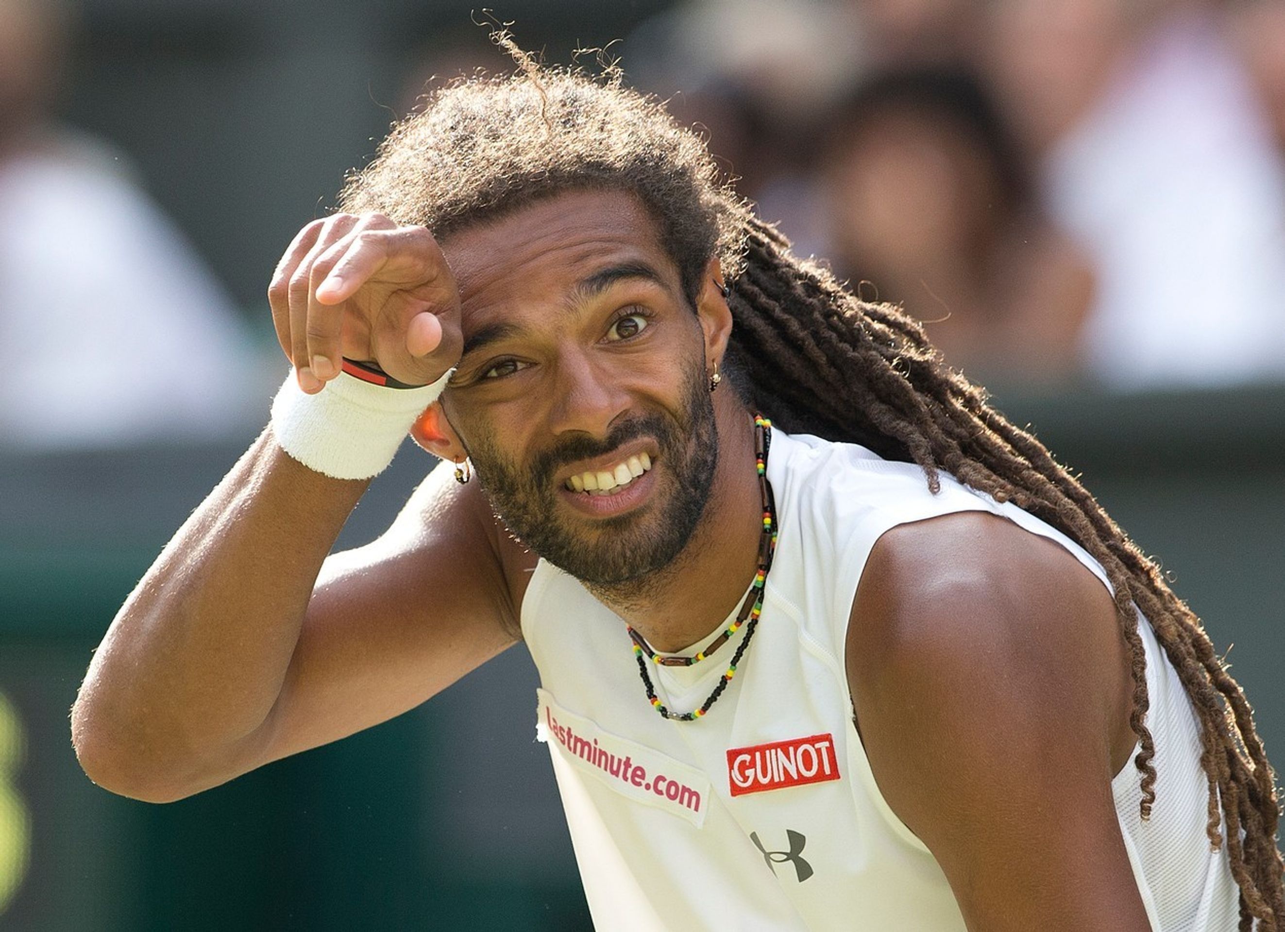 Dustin Brown - 3 - GALERIE: Dustin Brown. Rastaman, který vyřídil Nadala (3/10)