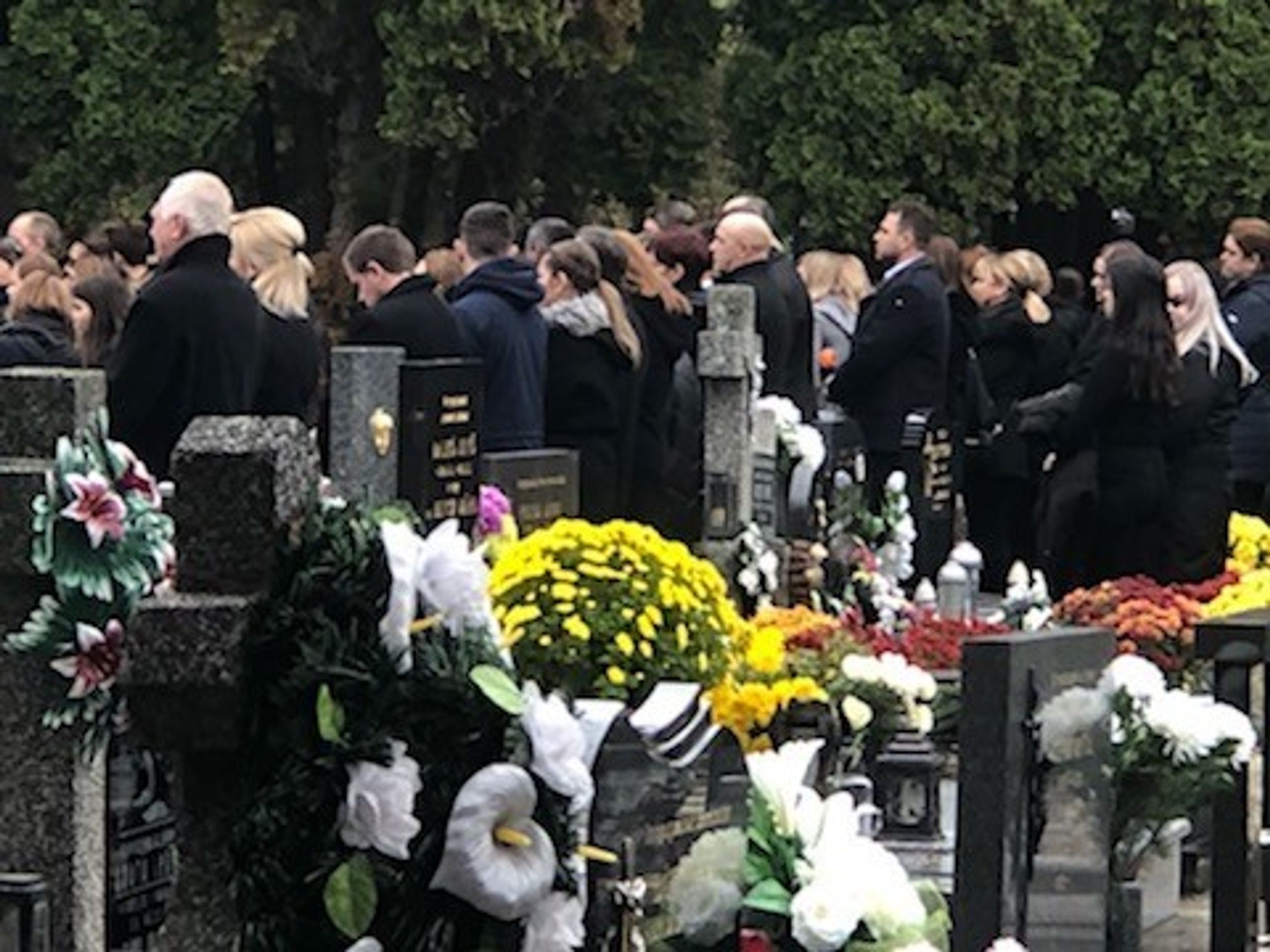 Pohřeb obětí z nehody na Slovensku - 1 - GALERIE: Pohřeb obětí z nehody na Slovensku (1/4)