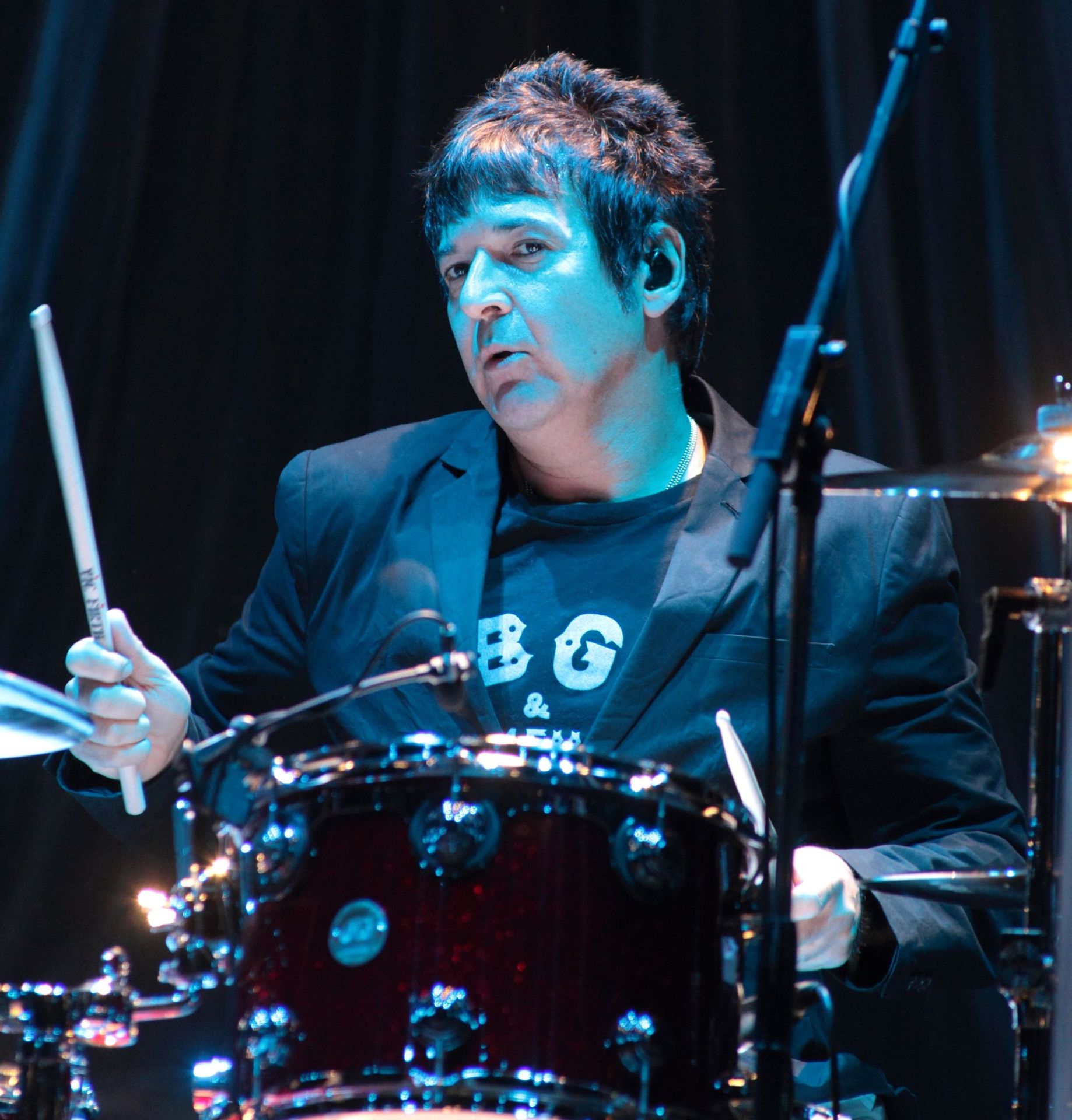 Clem Burke, 16. 9. 2011 koncert kapely Blondie v Atlantic City - Clem Burke (6/6)