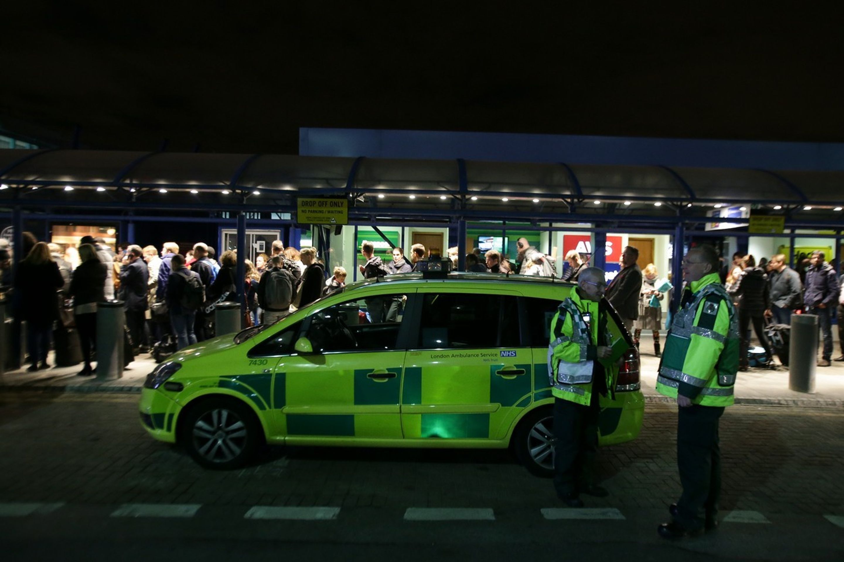 Chemický incident na letišti London City Airport - 3 - GALERIE: Incident na London City Airport (3/4)