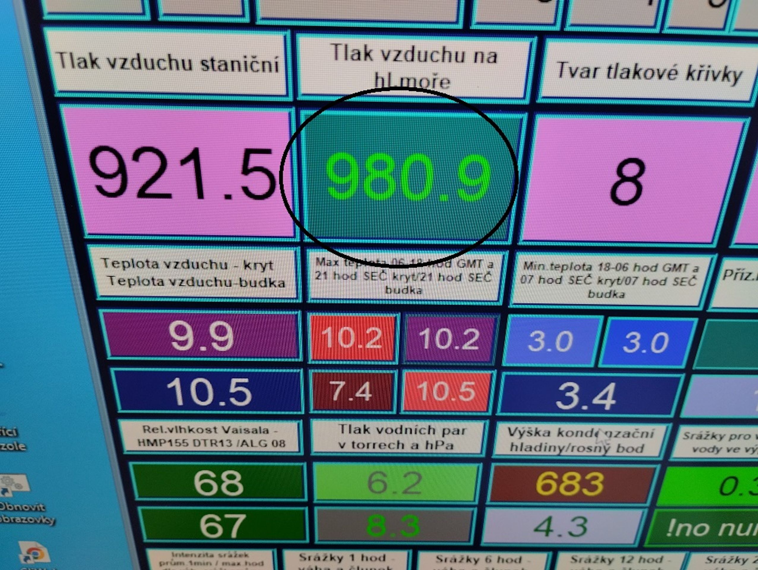 Mimořádně nízký přízemní tlak vzduchu - Mimořádně nízký přízemní tlak vzduchu (2/4)
