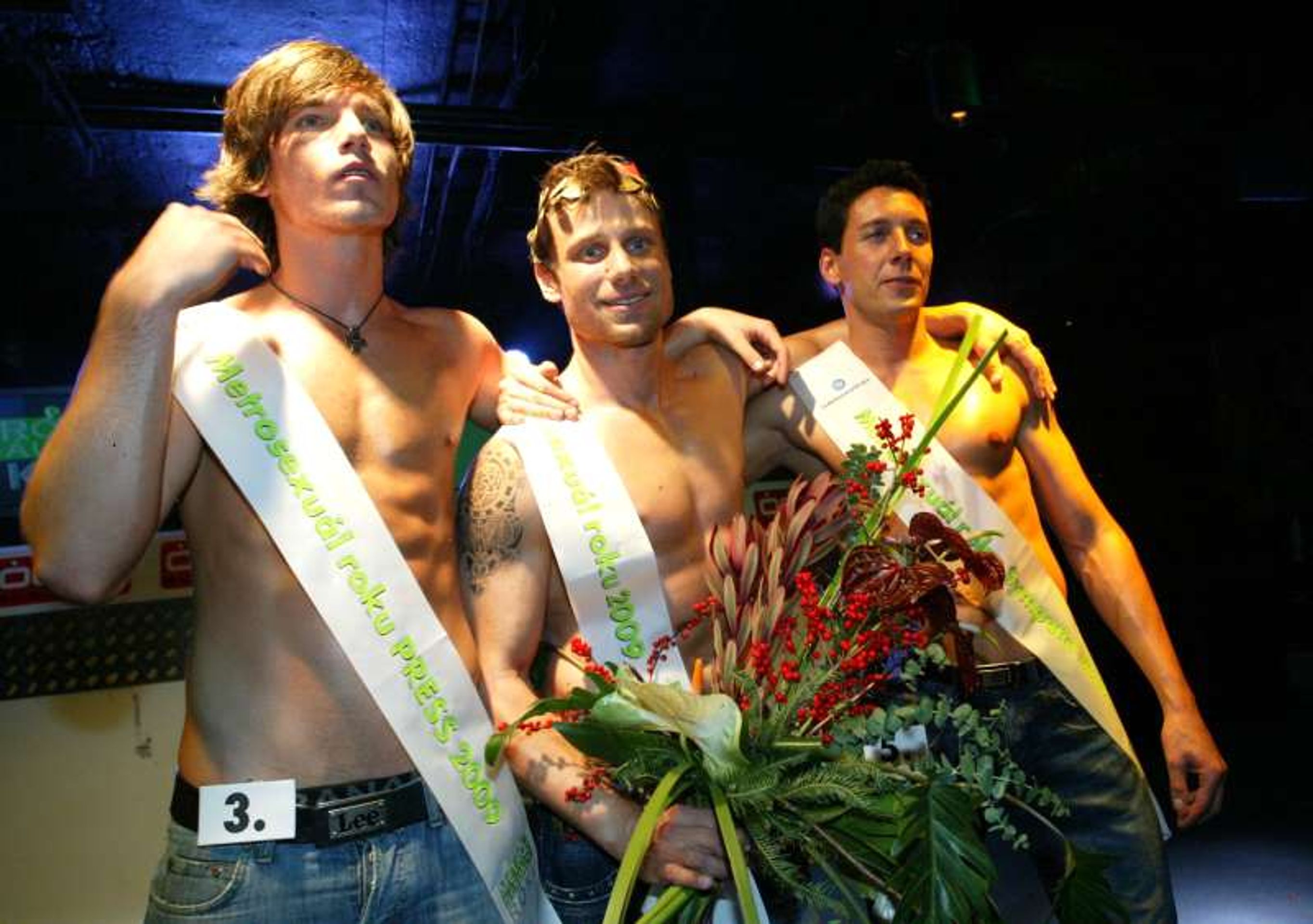 Metrosexuál roku 2009: Vladimír Veverka, Aleš Mrkva a Viktor Valenta - FOTOGALERIE: Metrosexuál roku 2009 (2/5)