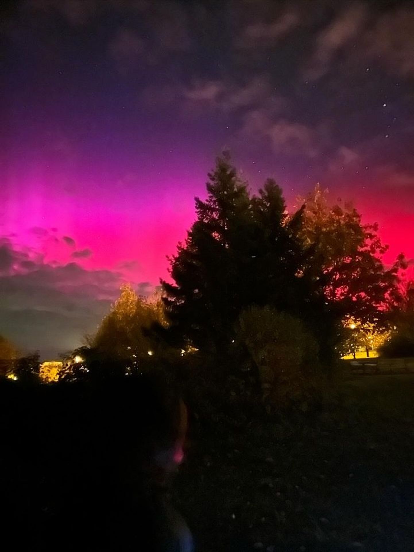Polární záře nad Českem, Zlín - Polární záře nad Českem (9/21)