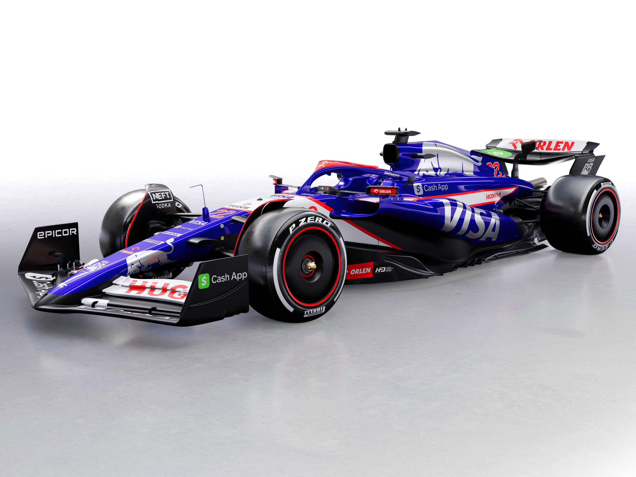 Vůz F1 Visa Cash App RB - Takhle vypadají monoposty Formule 1 pro rok 2024 (9/10)