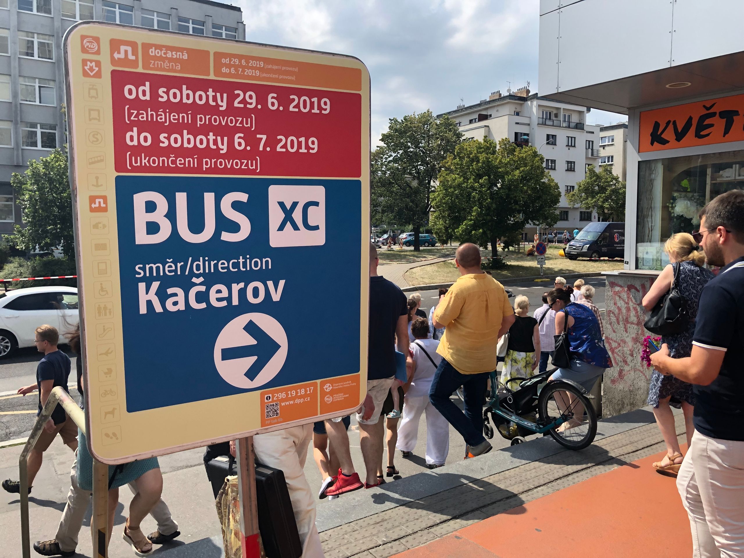 Pražského povstání výluka - 7 - GALERIE: Výluka metra: Pražského povstání (9/11)