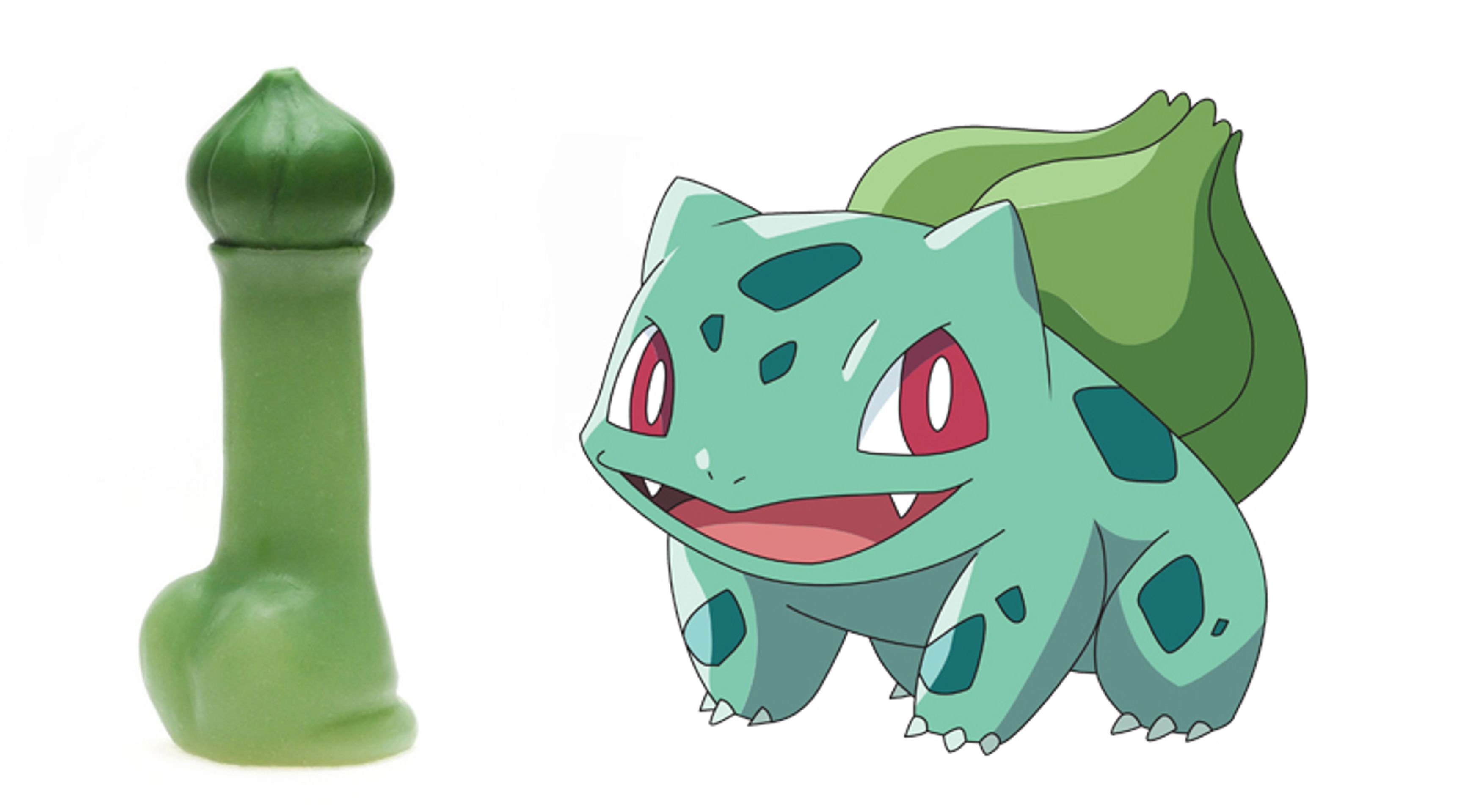 Bulby (with Bulbasor) - GALERIE: Erotické pomůcky inspirované Pokémony (4/4)