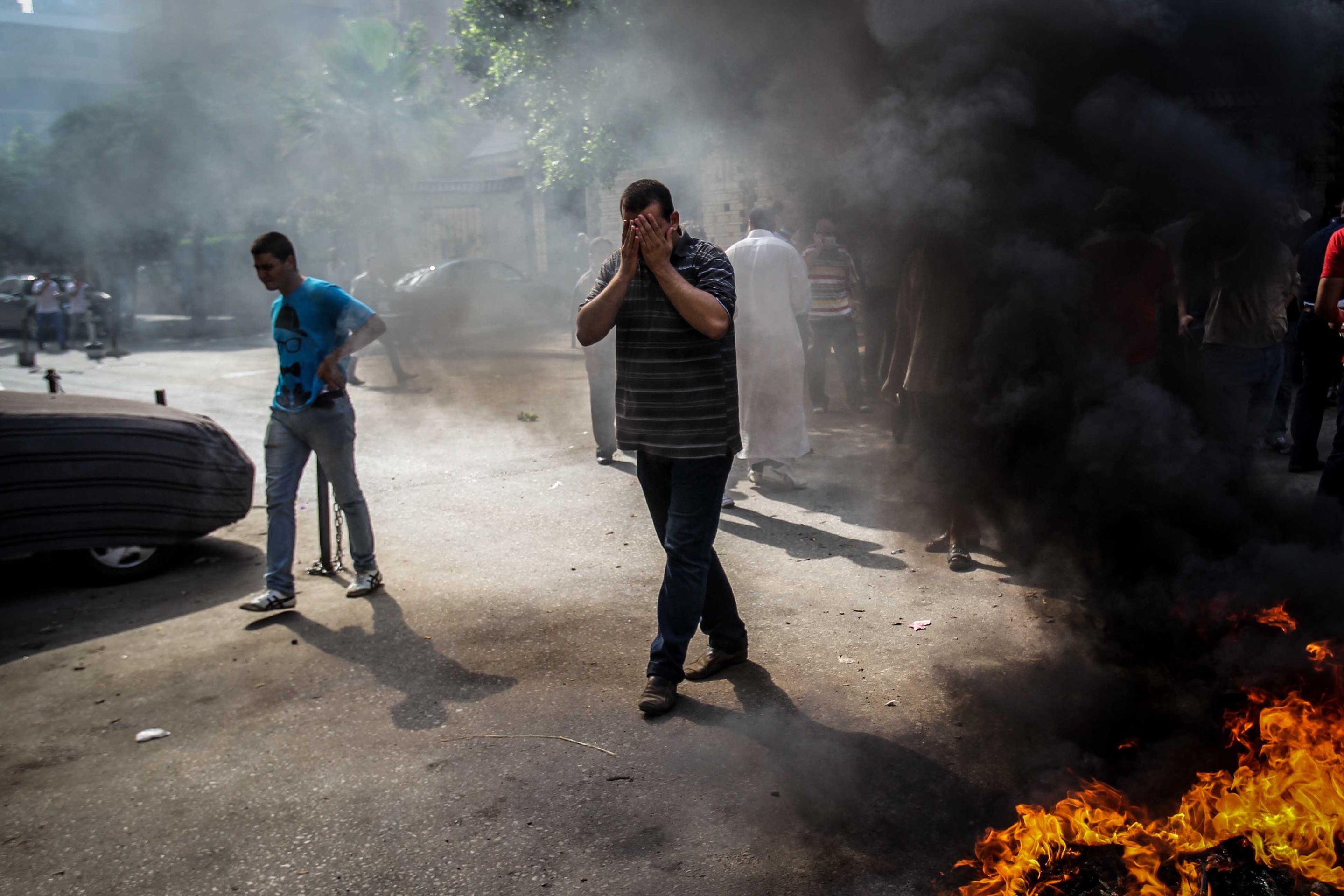 Nepokoje v Egyptě - 6 - GALERIE: FOTO plné hrůzy. V Egyptě pokračují nepokoje (5/10)