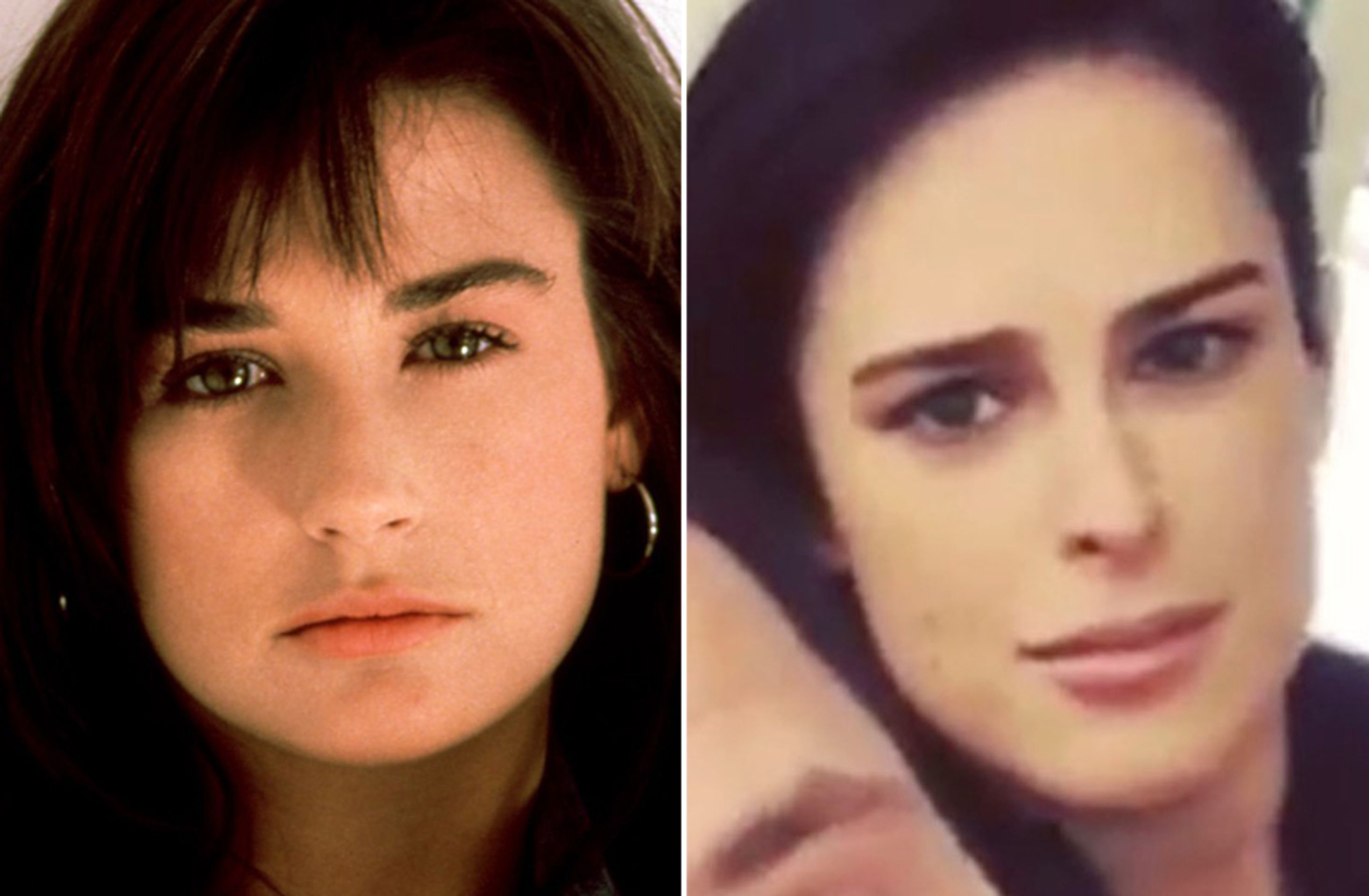 Podobnost dětí se slavnými rodiči za mlada - Demi Moore, Rumer Willis - GALERIE: Podobnost dětí se slavnými rodiči za mlada (11/11)