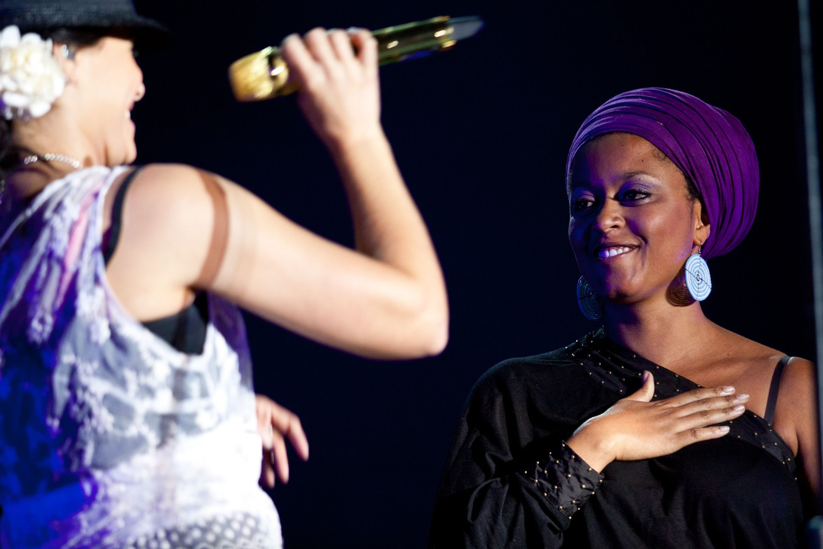 Nelly Furtado a Sara Tavares, Delta Tejo Festival 2011 (1) - Sara Tavares (2/4)