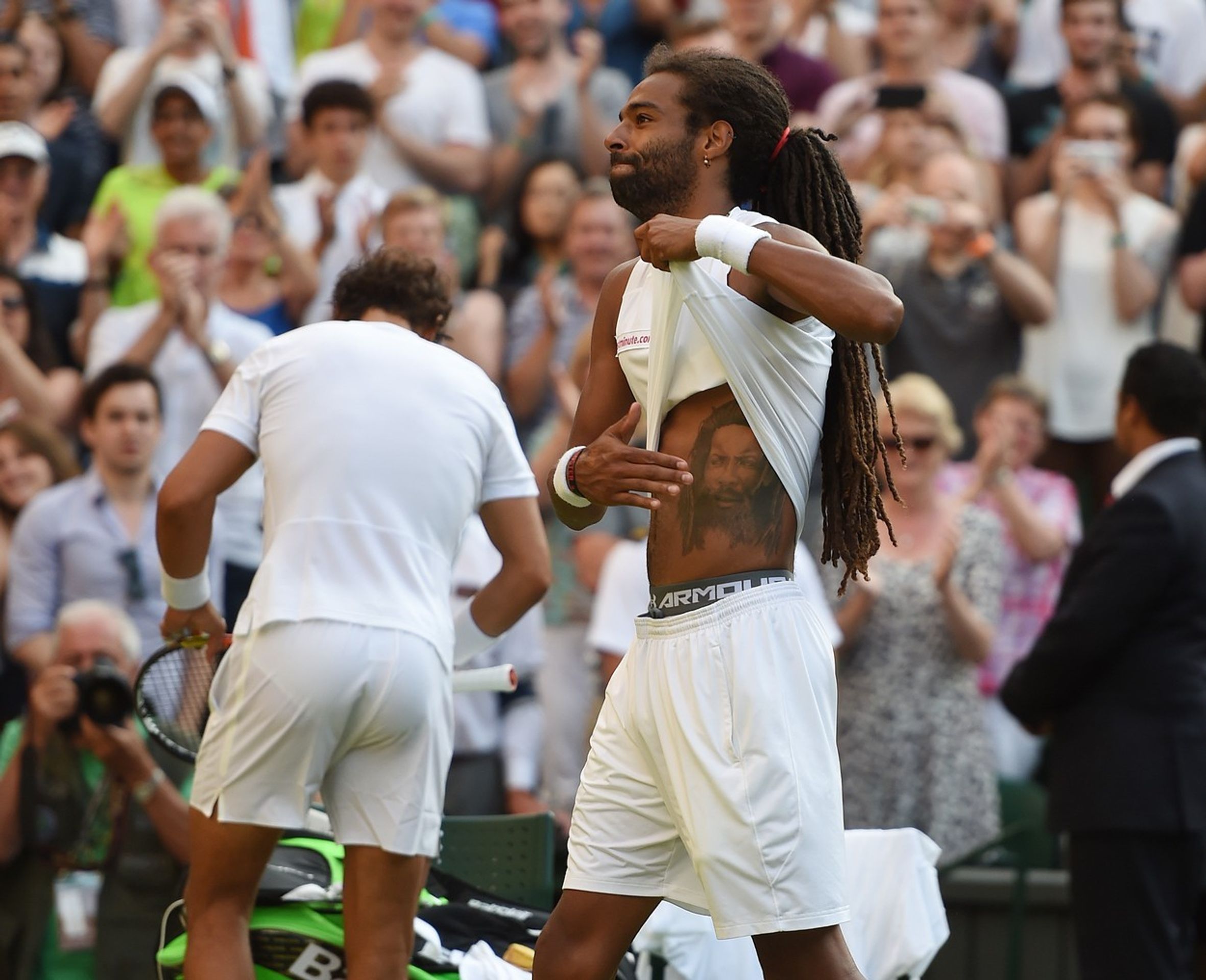 Dustin Brown - 1 - GALERIE: Dustin Brown. Rastaman, který vyřídil Nadala (1/10)