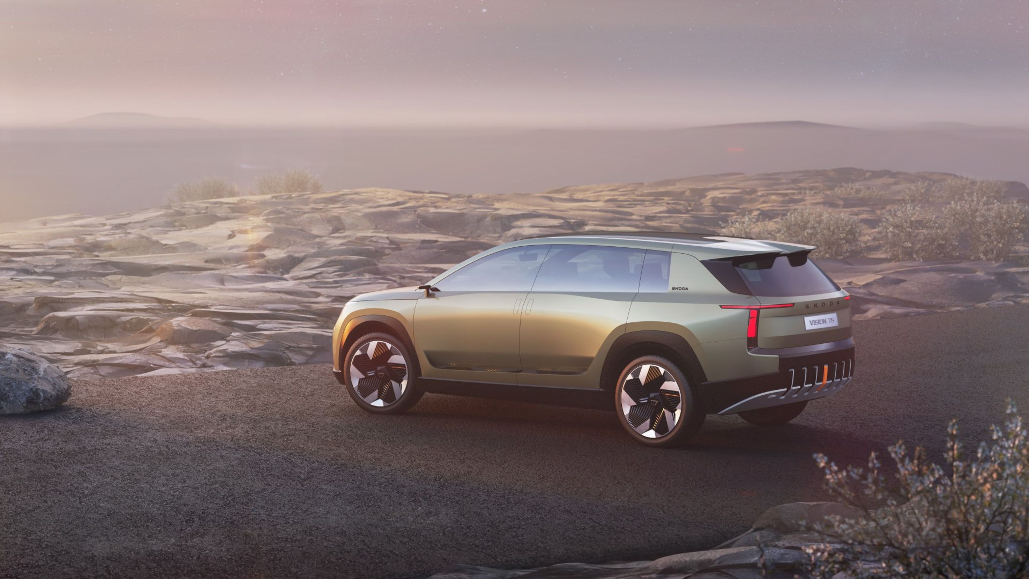 Koncept Škoda Vision 7S - Studie budoucího sedmimístného elektromobilu Škoda Vision 7S (4/14)