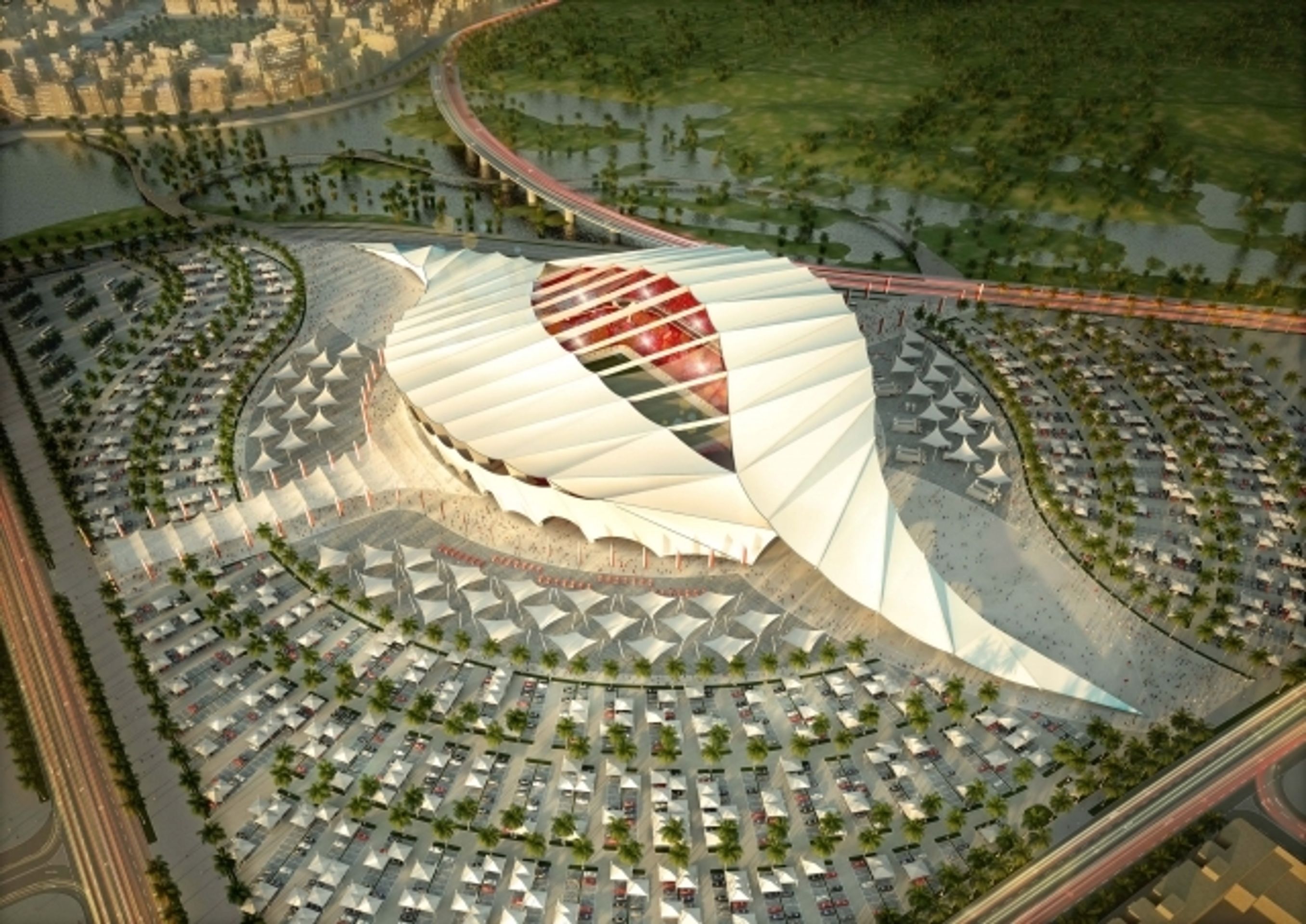 MS 2022 - stadion Al Khor - GALERIE: Stadiony pro fotbalové MS 2022 v Kataru (1/11)