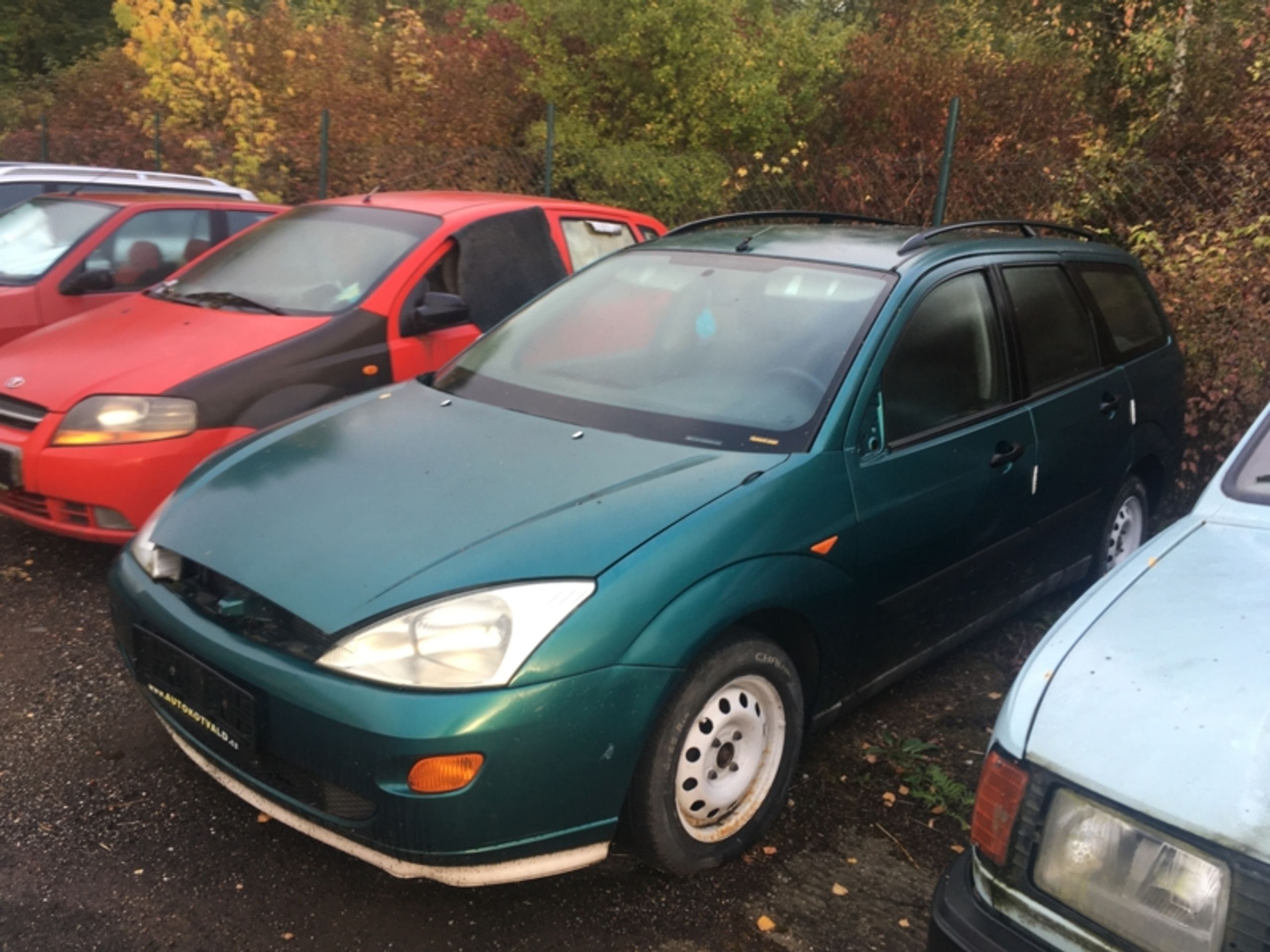 OA Ford Focus - odhadní cena 900 Kč, nejnižší podání 300 Kč - Aukce aut, která blokovala ulice Ústí nad Labem (1/16)