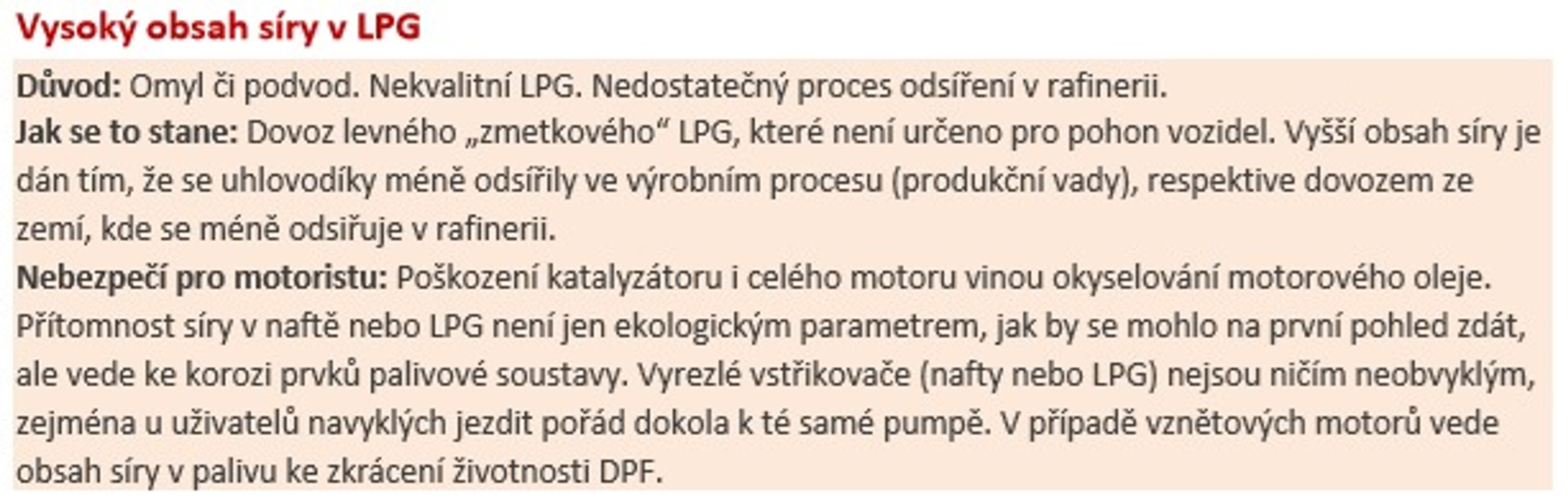 Popis zjištěných závad v palivu - 3 - GALERIE: Popis zjištěných závad v palivu (3/8)