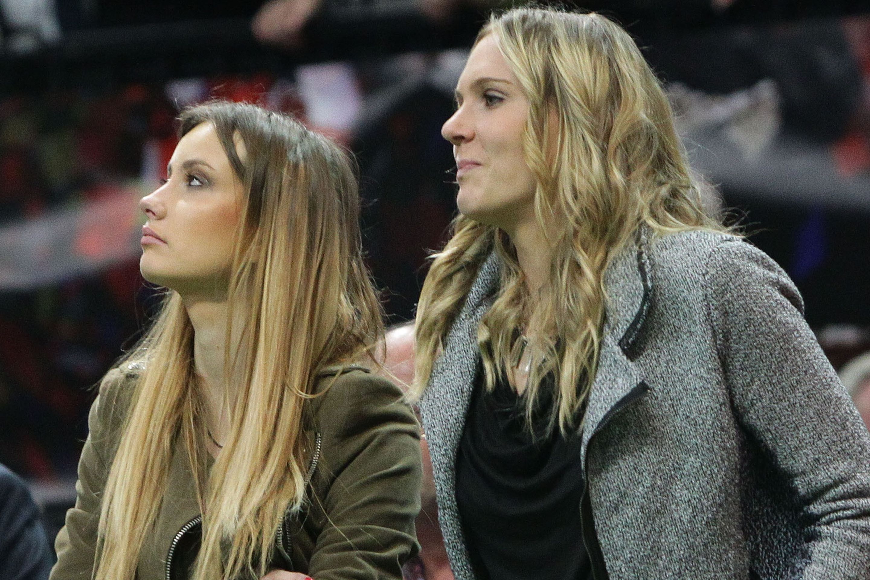 Nicole Vaidišová a Ester Sátorová - GALERIE: Nicole Vaidišová a Ester Sátorová při finále Davis Cupu (1/6)