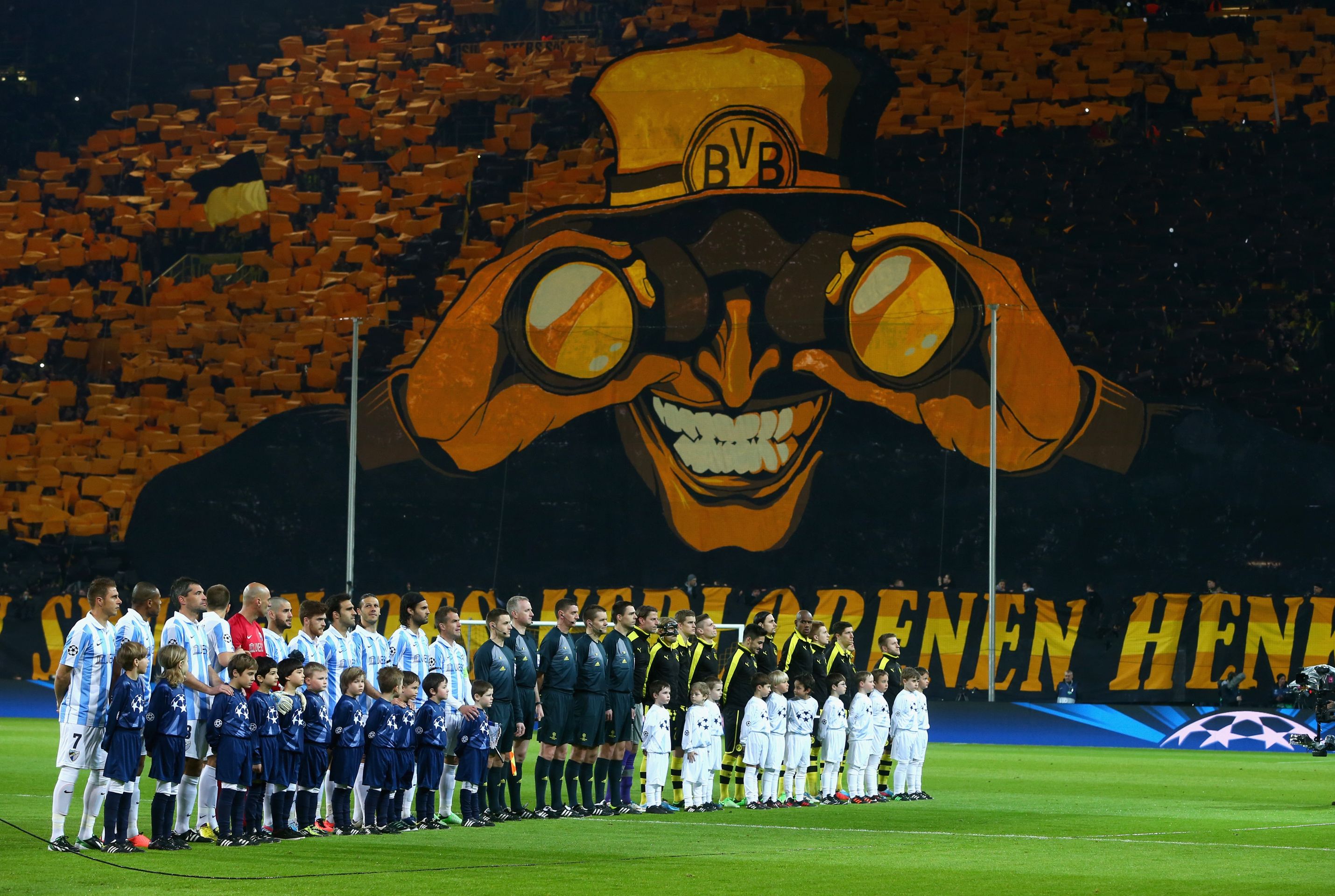 Borussia Dortmund - fanoušci, choreografie - 1 - GALERIE: Fanoušci Borussie Dortmund (2/9)