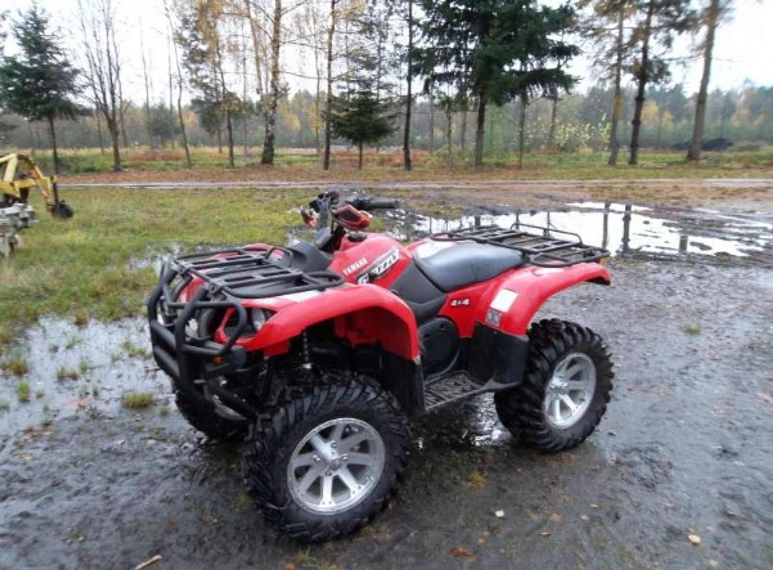 Čtyřkolka Yamaha YFM660FWA Grizzly, r. v. 2008 - GALERIE: Dražby EÚ Rakovník (1/5)