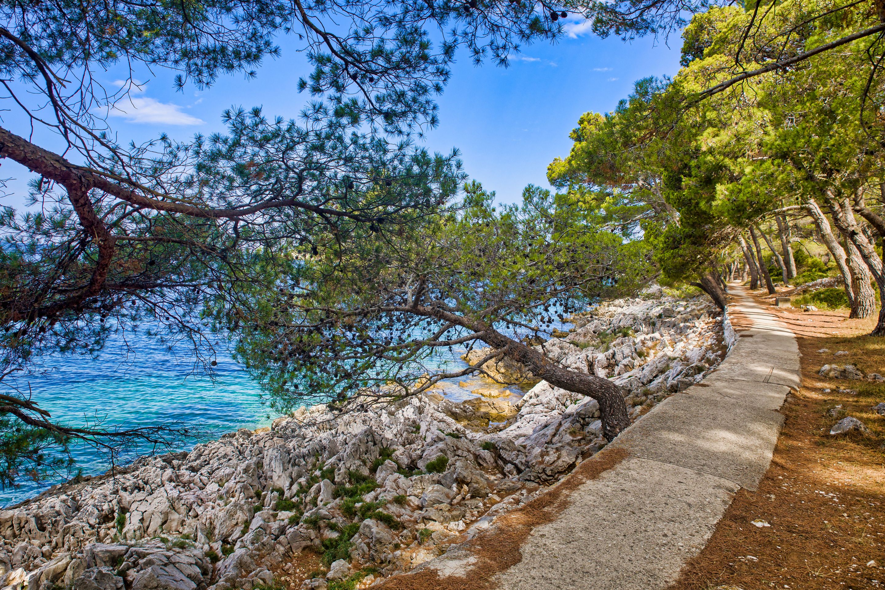 Chorvatsko Ostrov Lošinj - Zajímavá místa v Chorvatsku (1/12)