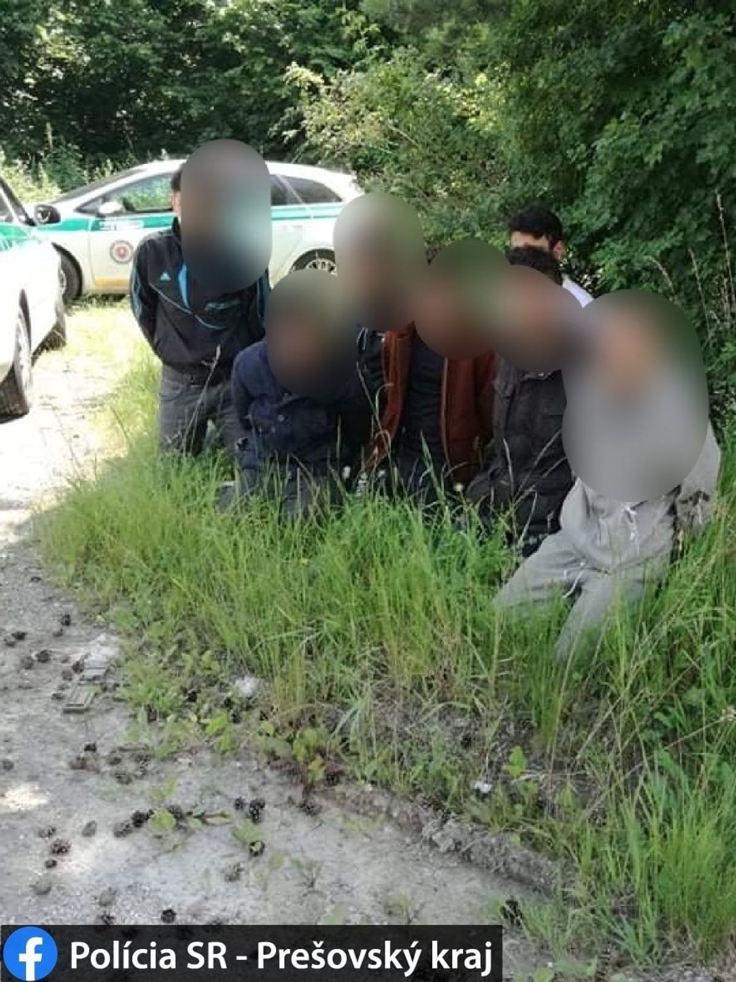 Migranti na Slovensku - 1 - GALERIE: Policie na Slovensku zadržela 28 migrantů (3/3)