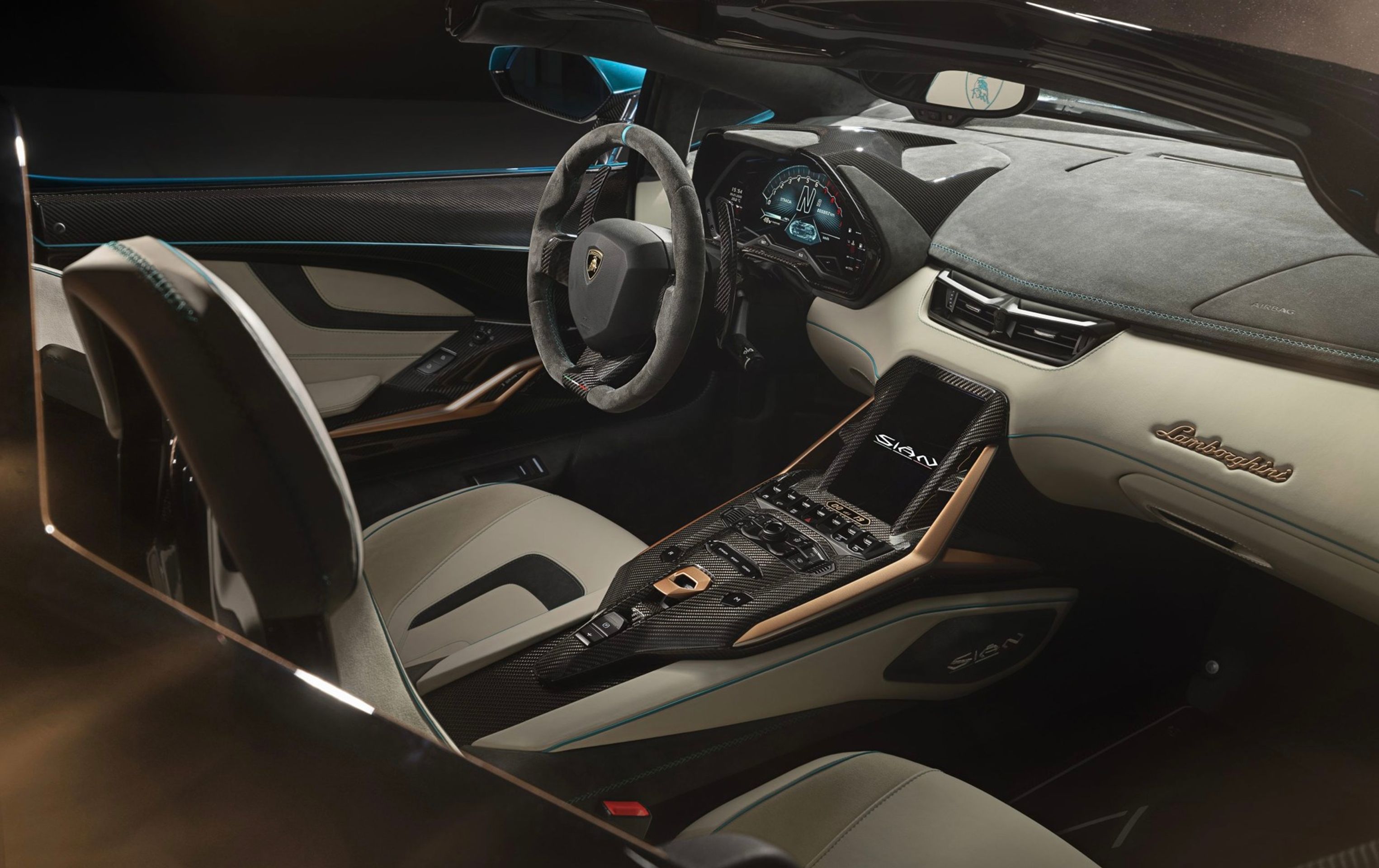Hybridní hypersport Lamborghini Sián - 30 - Fotogalerie: Úžasný hybridní roadster Lamborghini Sián (4/16)