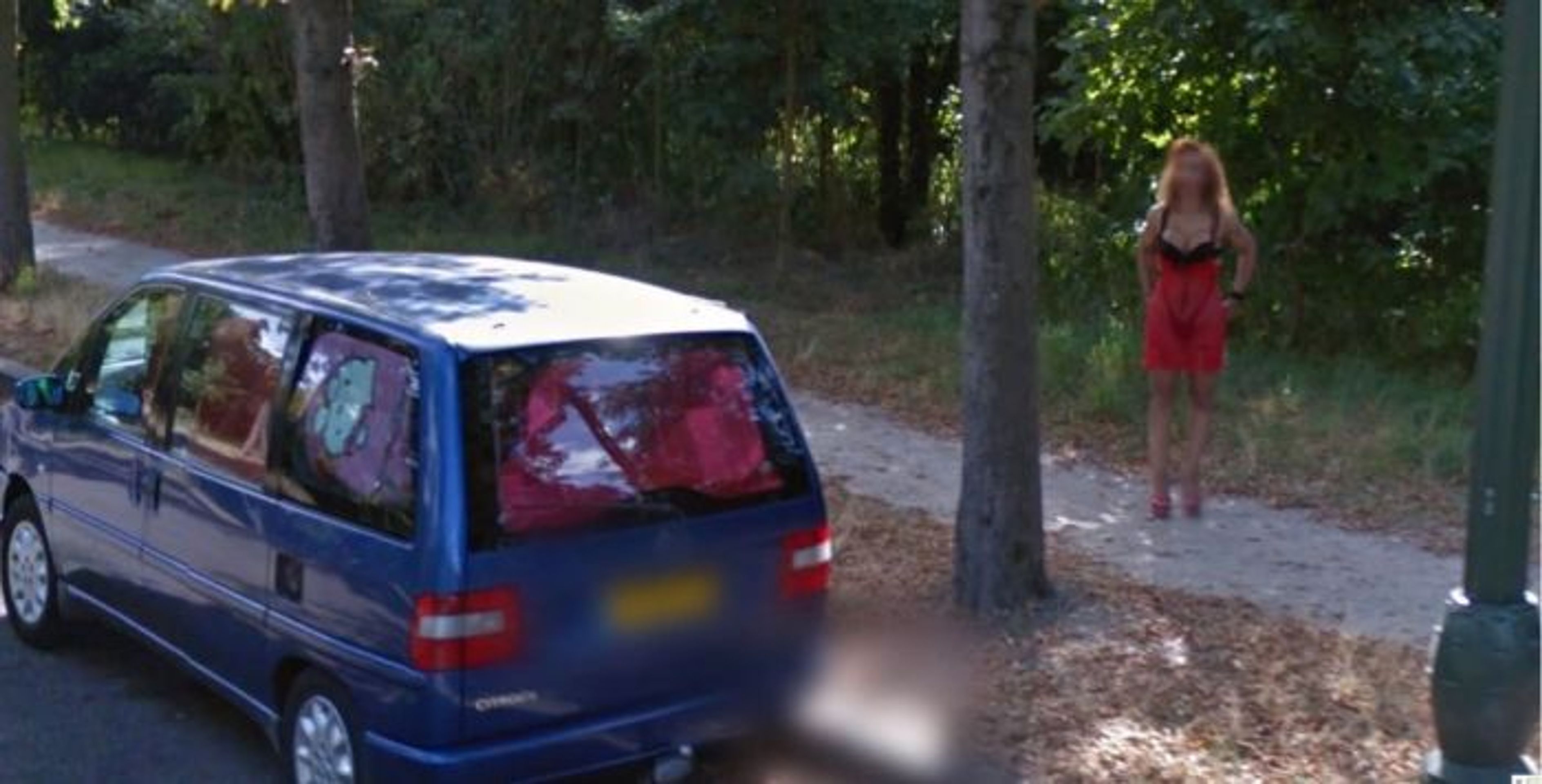 Podivína na Google Street View - 14 - GALERIE: Podivíni na Google Street View (9/22)