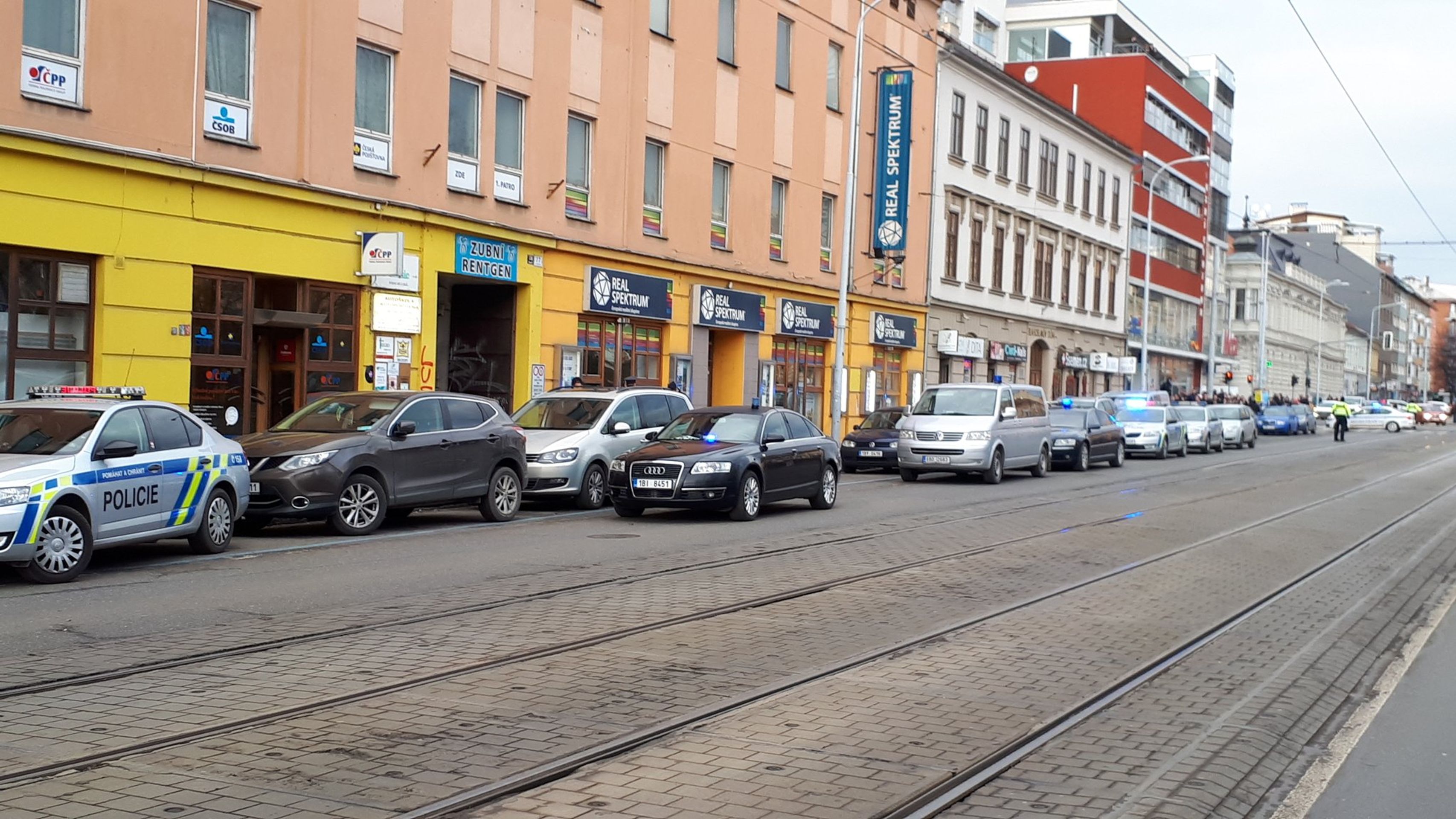 Policejní zásah - GALERIE: Střelba v Lidické ulici v Brně (5/6)