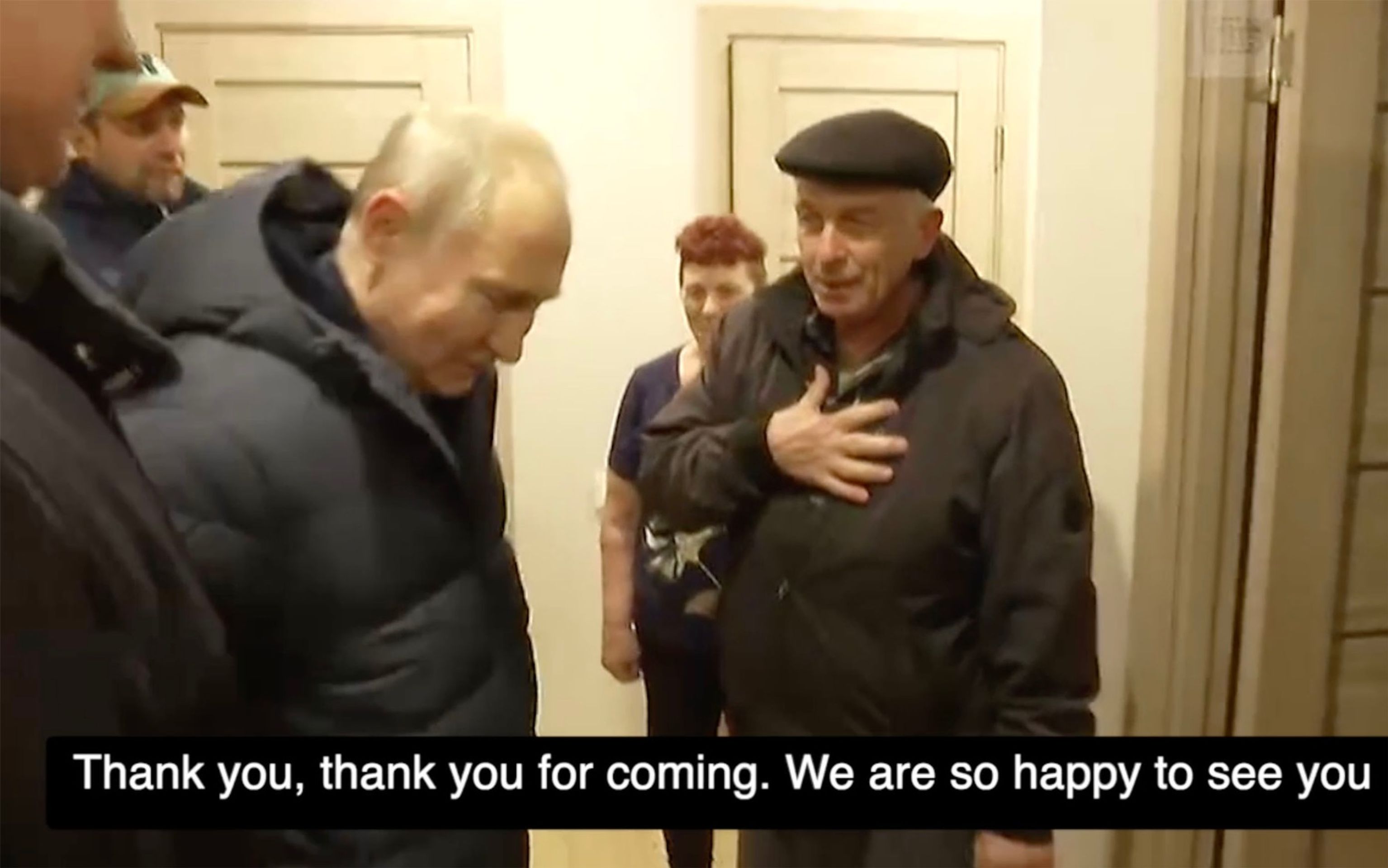 Vladimir Putin v Mariupolu (1) - Vladimir Putin v Mariupolu (3/4)