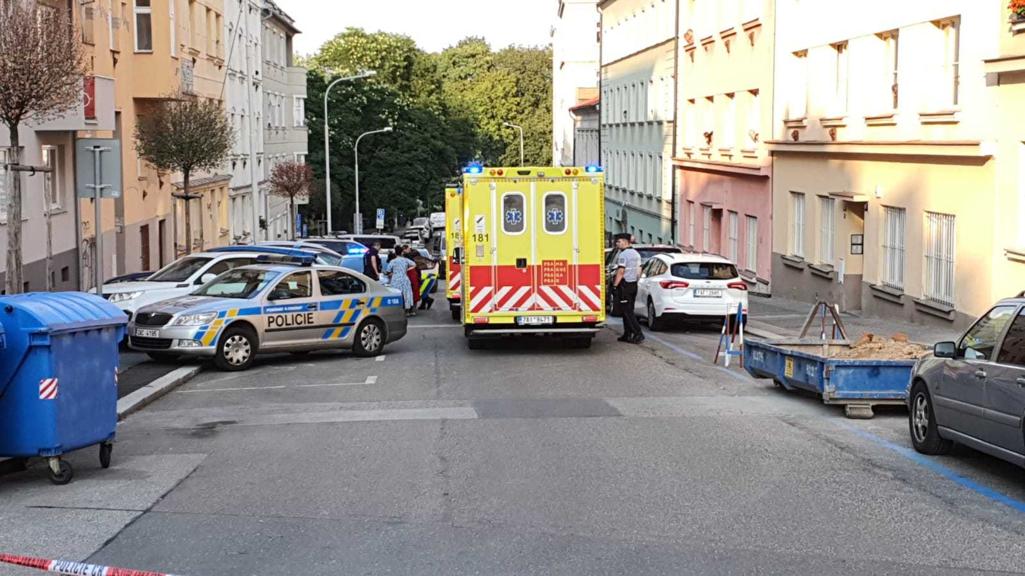 Pobodané dítě na Praze 6 - 1 - GALERIE: Policie vyšetřuje pobodání (6/6)