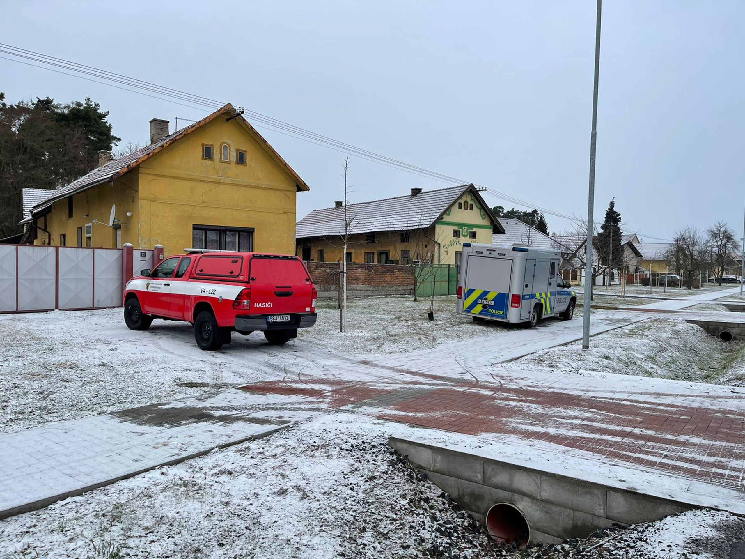 Požár domu na Nymbursku - Požár domu na Nymbursku (3/4)