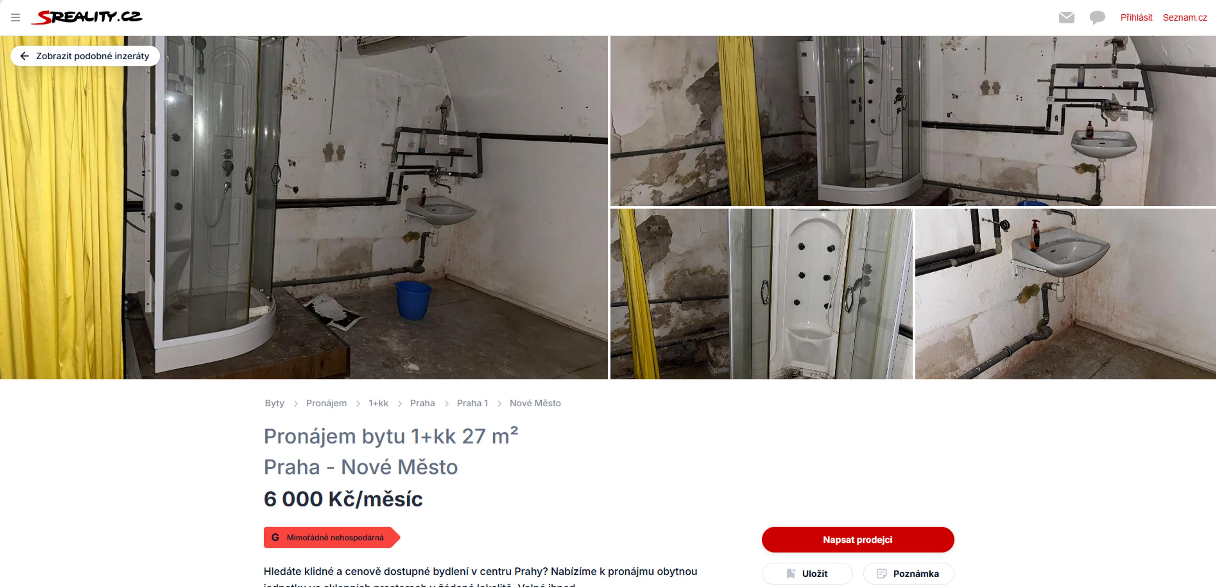 SREALITY Pronájem bytu 3 - Pronájem bytu (3/4)