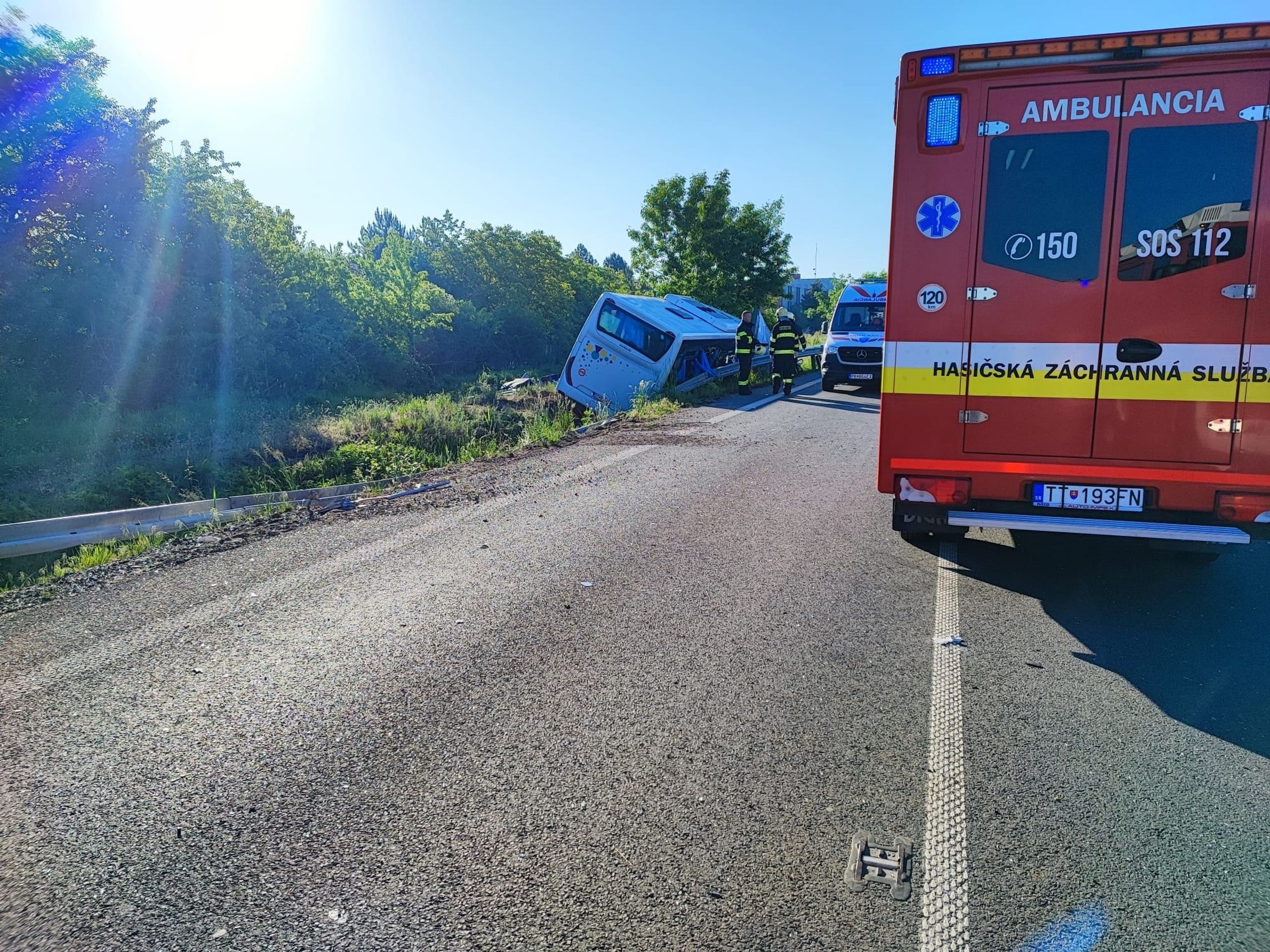 Nehoda autobusu na Slovensku (3) - Nehoda autobusu na Slovensku (6/6)