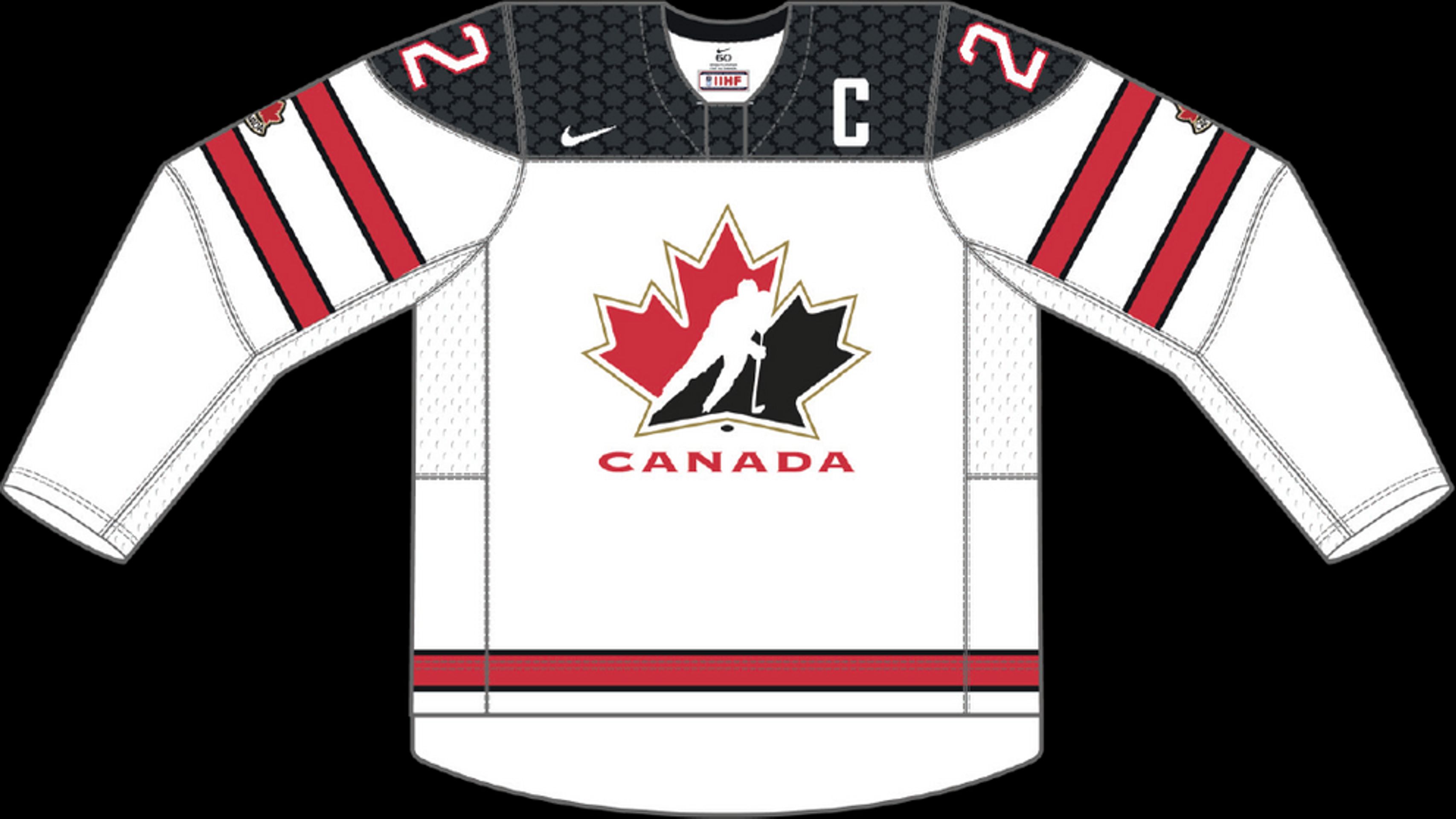 Domácí dres Kanady - GALERIE: Dresy týmů na mistrovství světa v ledním hokeji (9/32)