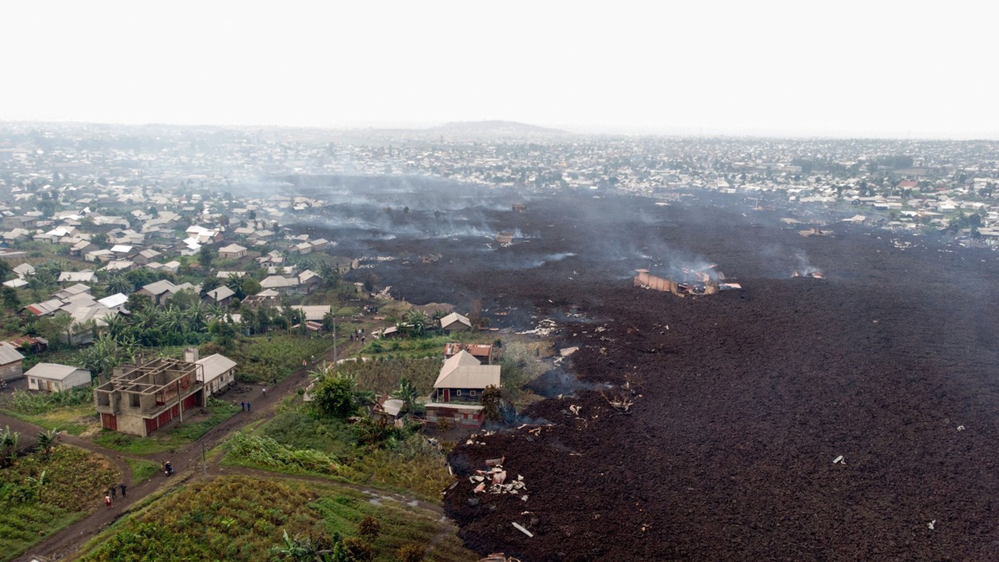 Na východě Konga vybuchla sopka Nyiragongo - 5 - GALERIE: Na východě Konga vybuchla sopka Nyiragongo (5/5)