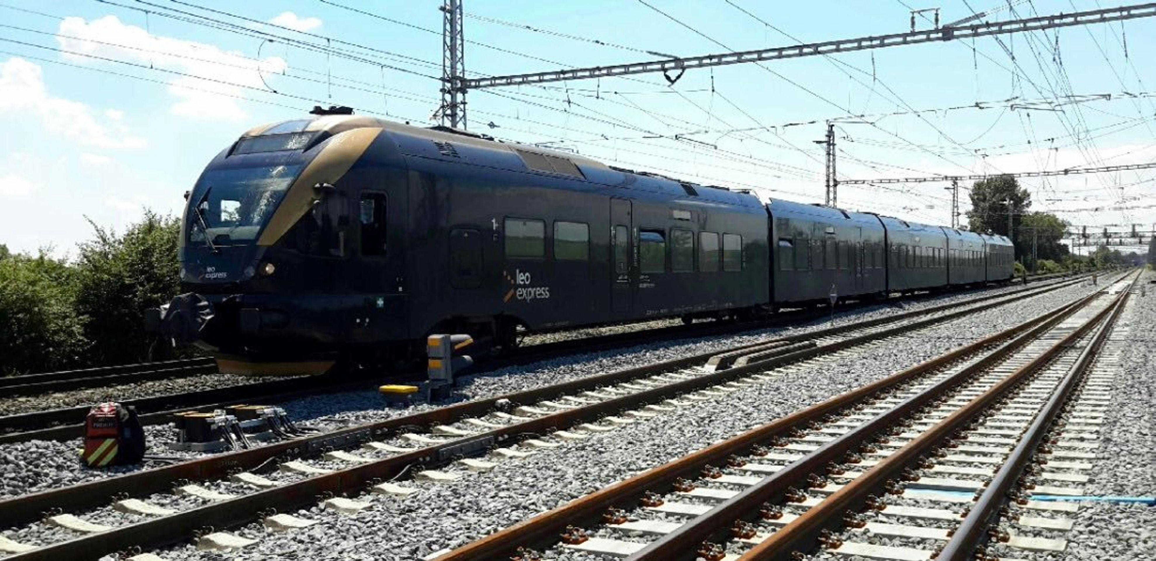 Nehoda vlaku Leo express u Prosenice - 2 - GALERIE: Nehoda vlaku Leo Express u Prosenice (2/4)