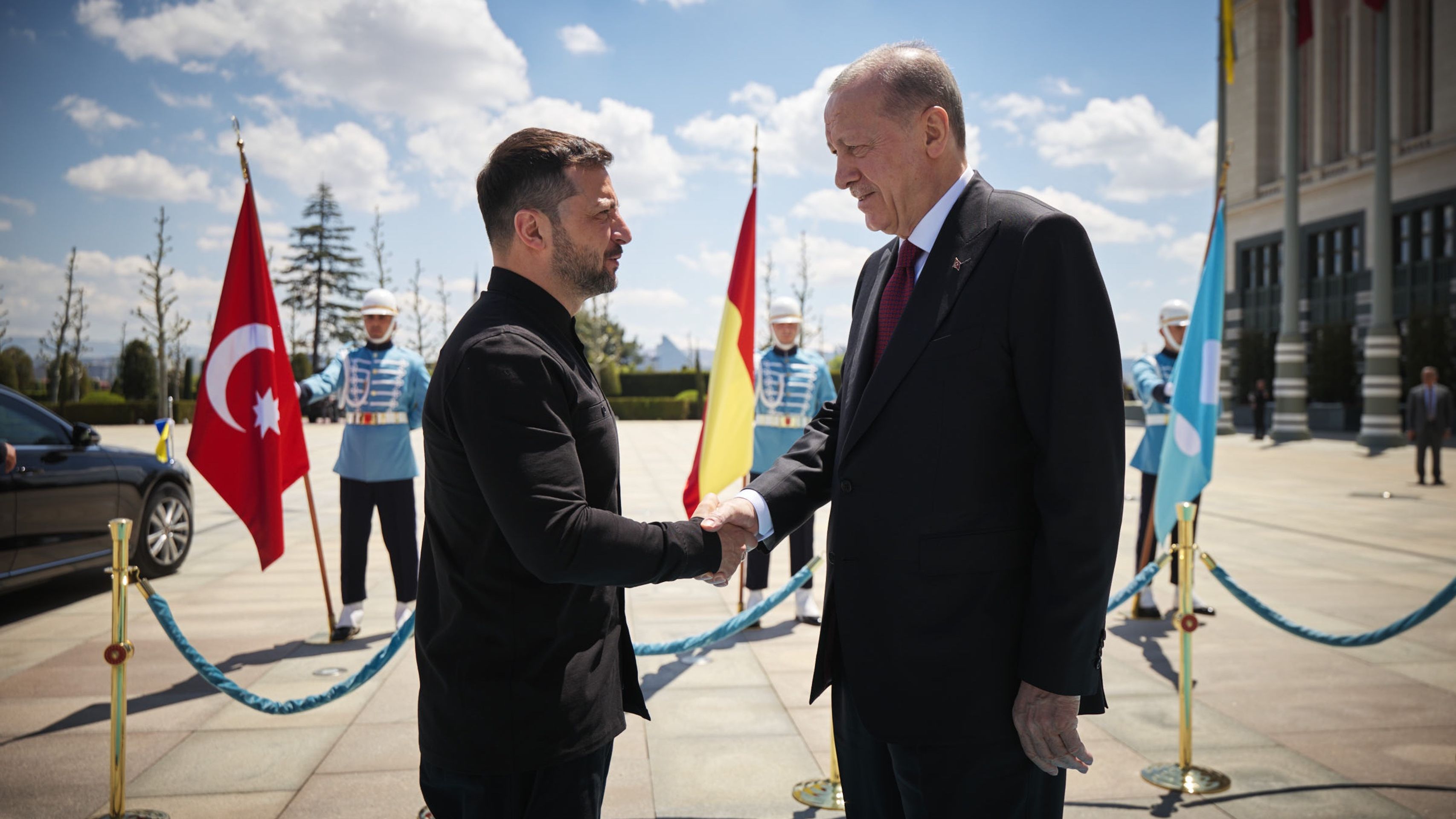 Volodymyr Zelenskyj a Recep Tayyip Erdogan v Ankaře, 15. 5. 2025 ZelenskyyUa - Volodymyr Zelenskyj v Turecku (5/7)