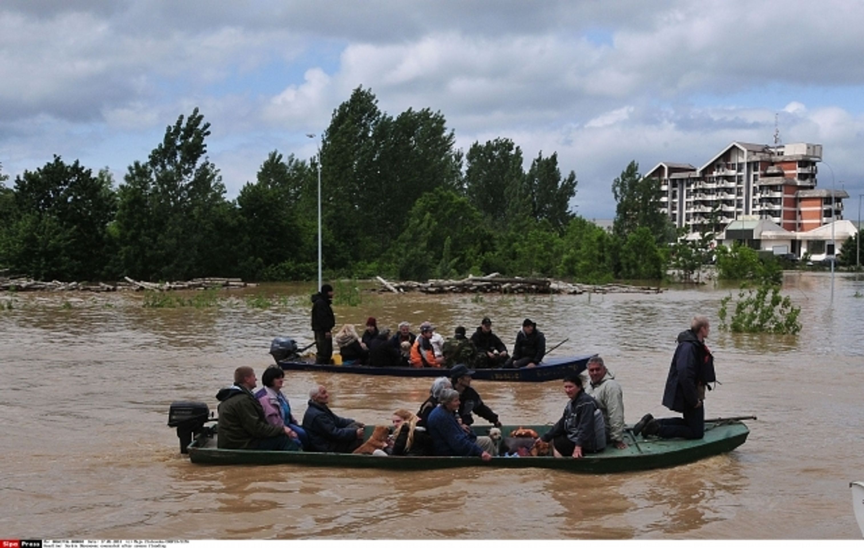 Záplavy v Srbsku - 2 - GALERIE: Záplavy v Srbsku (2/7)
