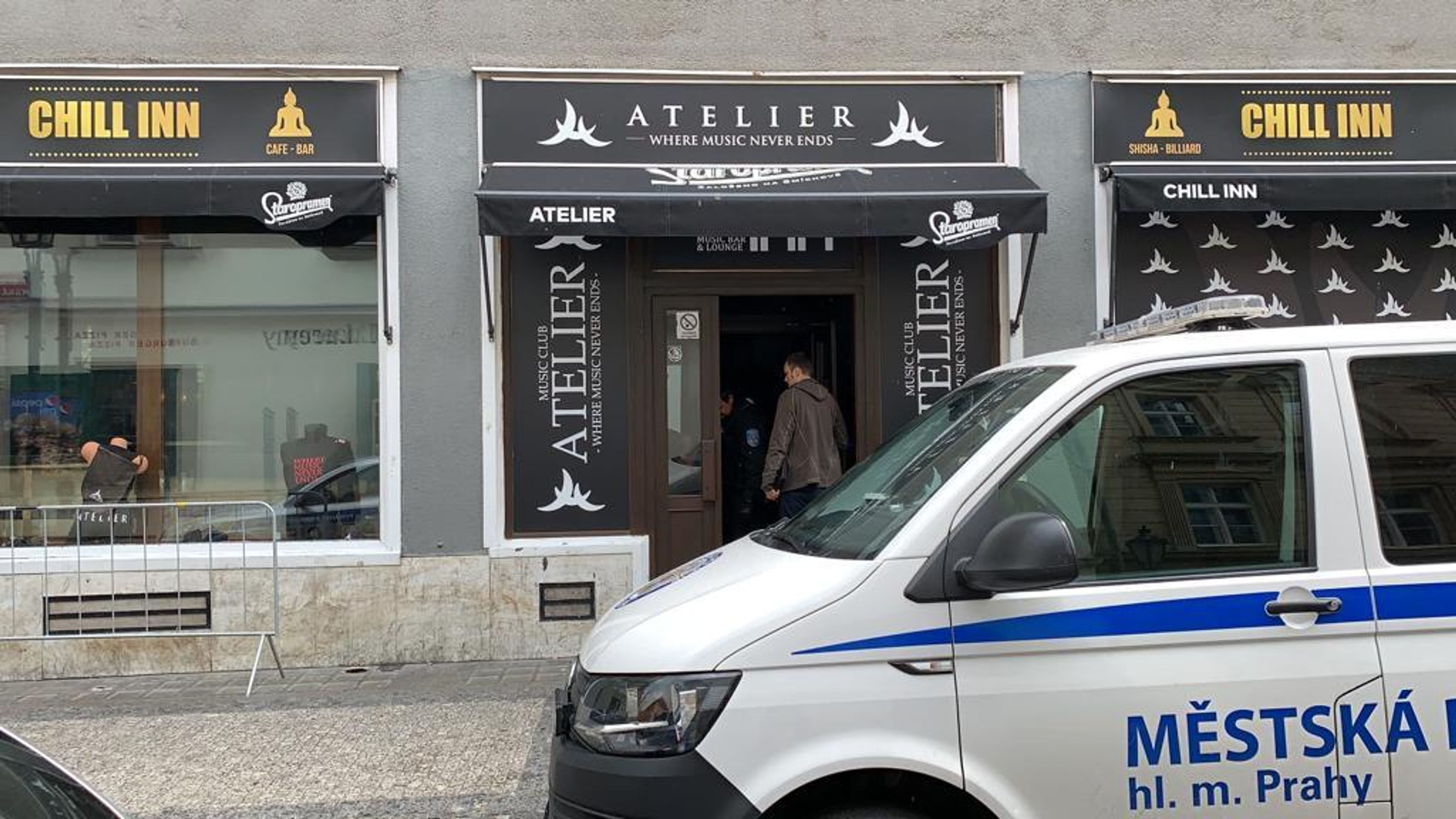 Střelba u pražského klubu Atelier - 5 - GALERIE: Střelba u pražského hudebního klubu (5/9)