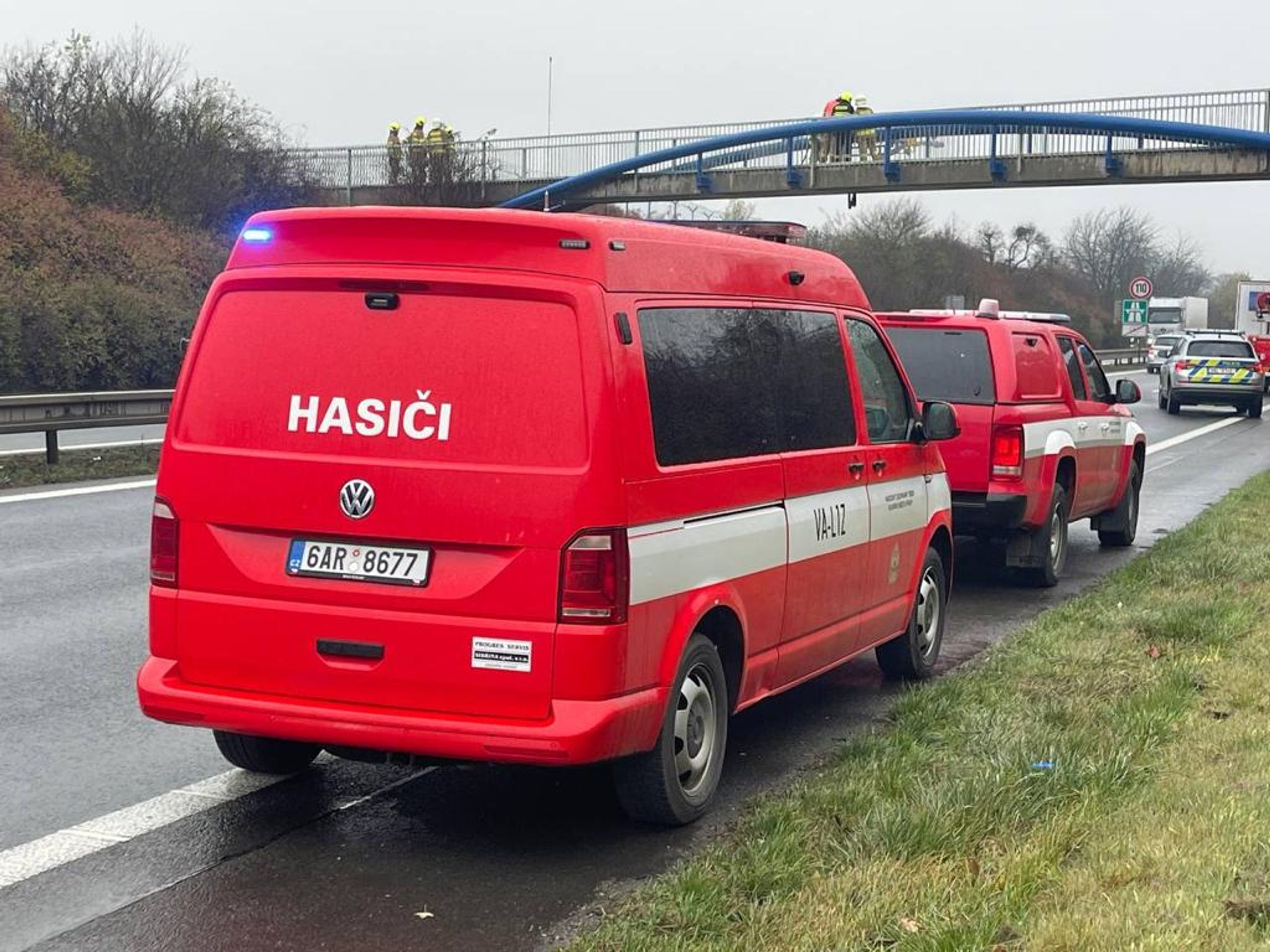 Požár naváděcího systému pražského letiště - Požár naváděcího systému pražského letiště (3/3)