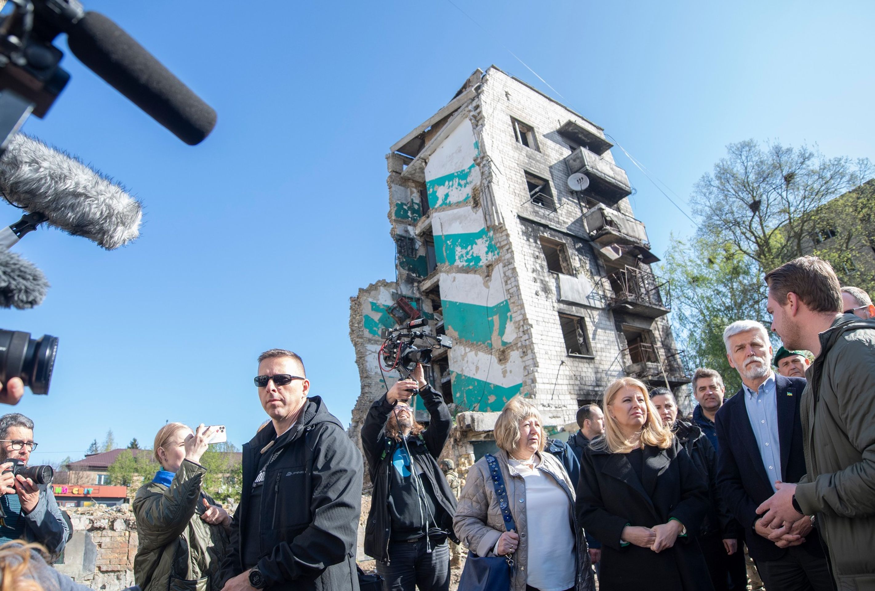 Petr Pavel a Zuzana Čaputová - Petr Pavel na Ukrajině (2/3)