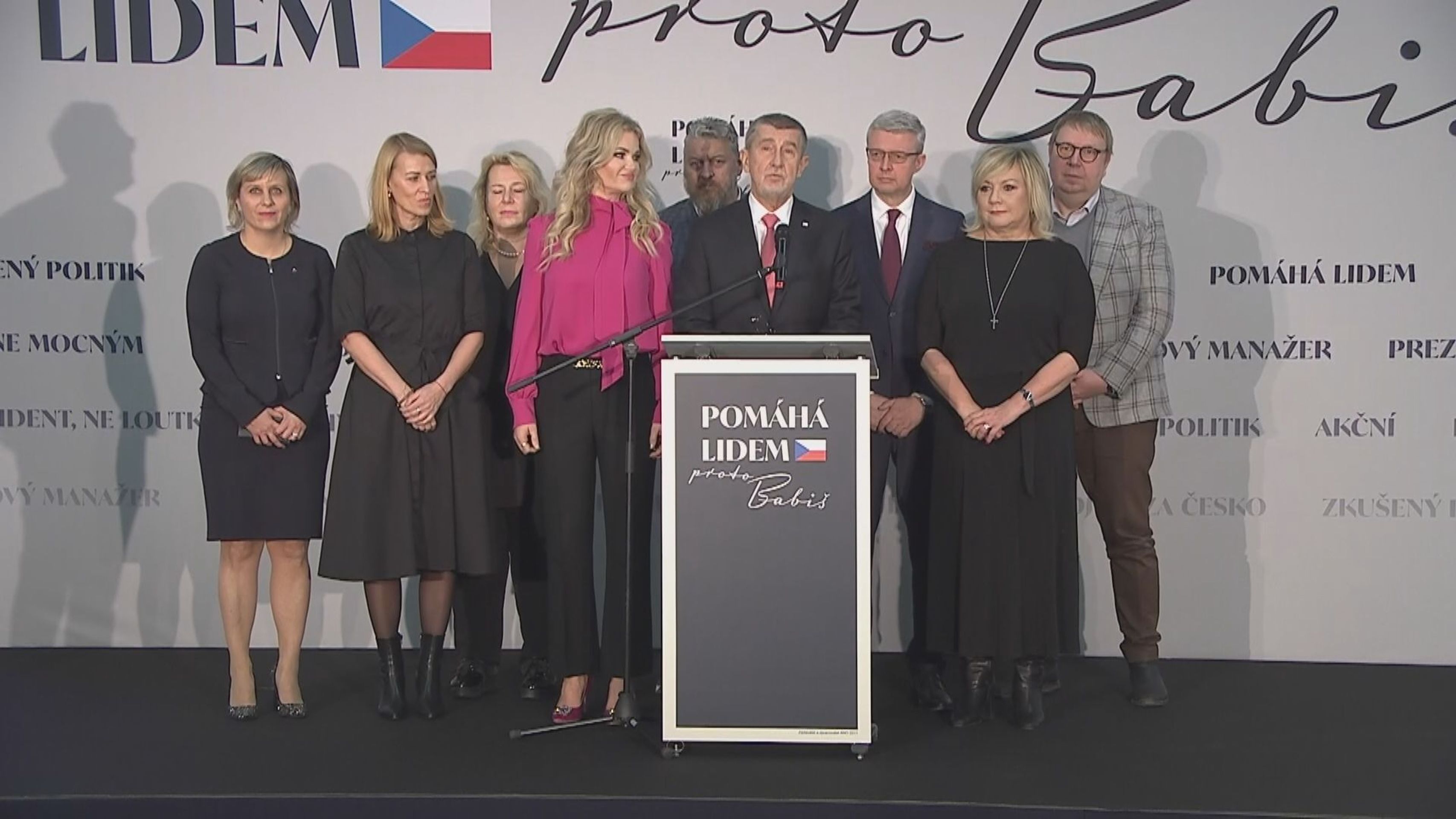 Tisková konference Andreje Babiše po prvním kole prezidentských voleb - Tisková konference Andreje Babiše (4/6)