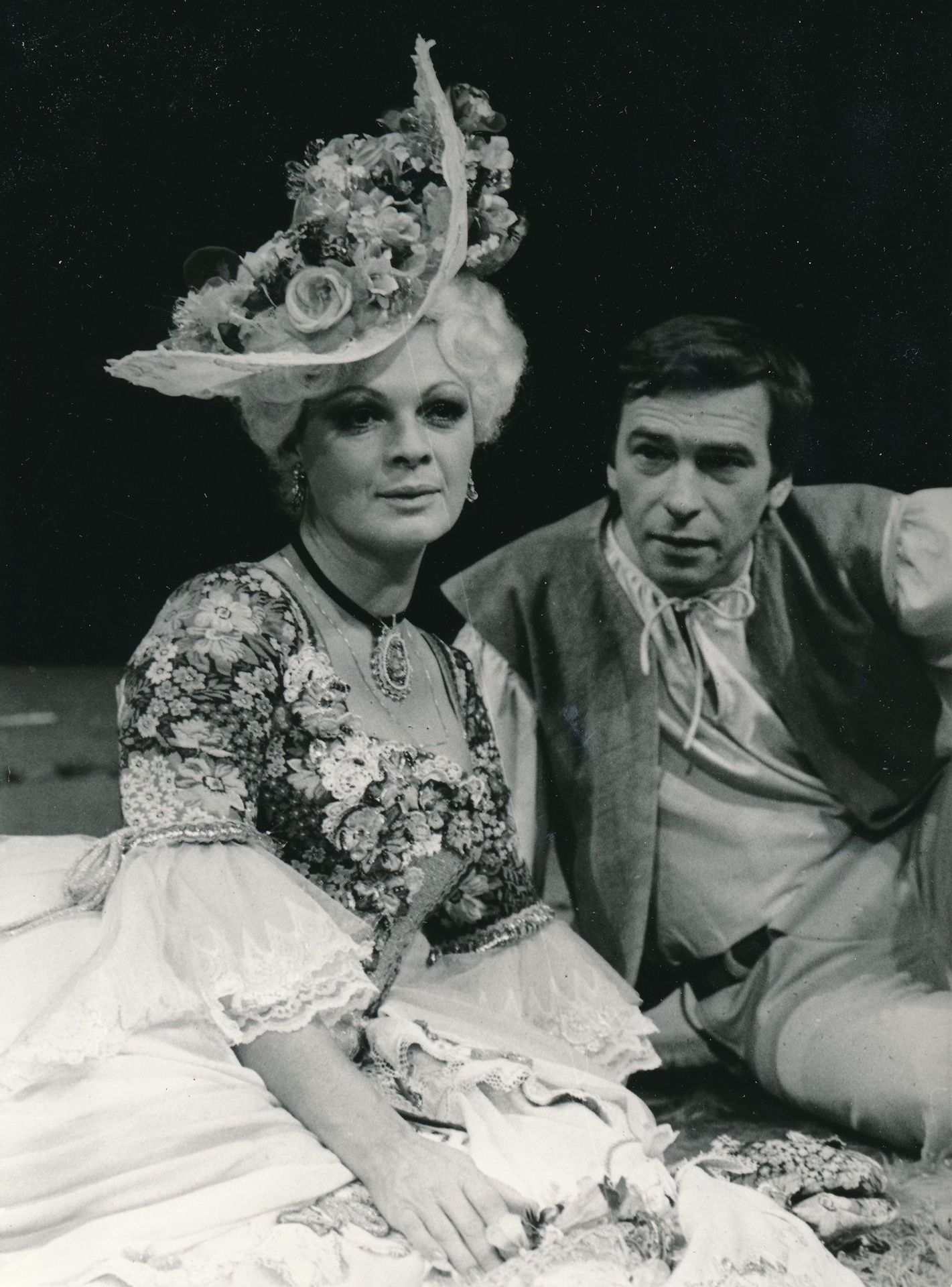 Jana Hlaváčová a František Němec ve hře Lucerna, 1983 - Herečka Jana Hlaváčová (9/20)
