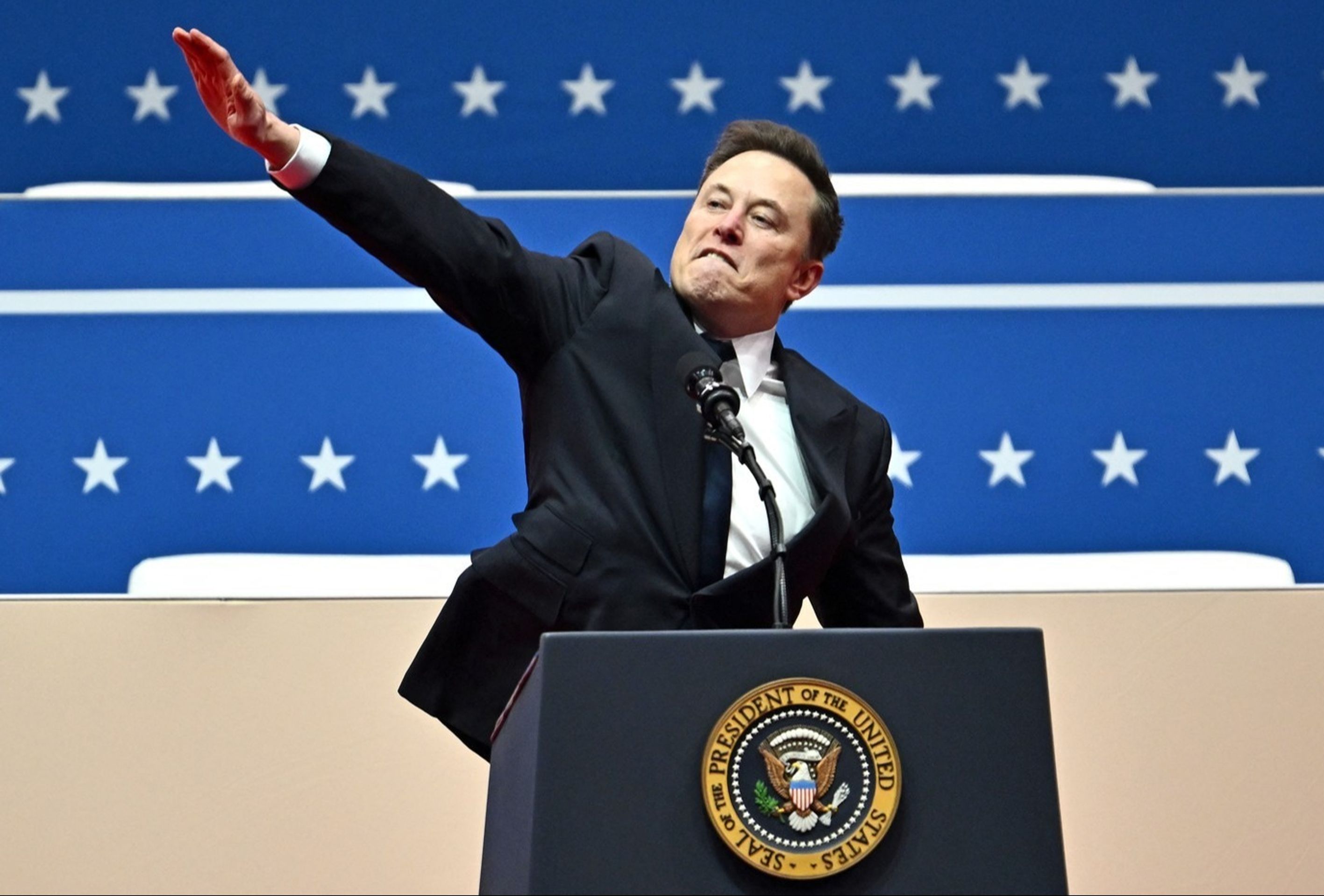 Gesto Elona Muska na inauguraci Donalda Trumpa - Elon Musk (4/12)