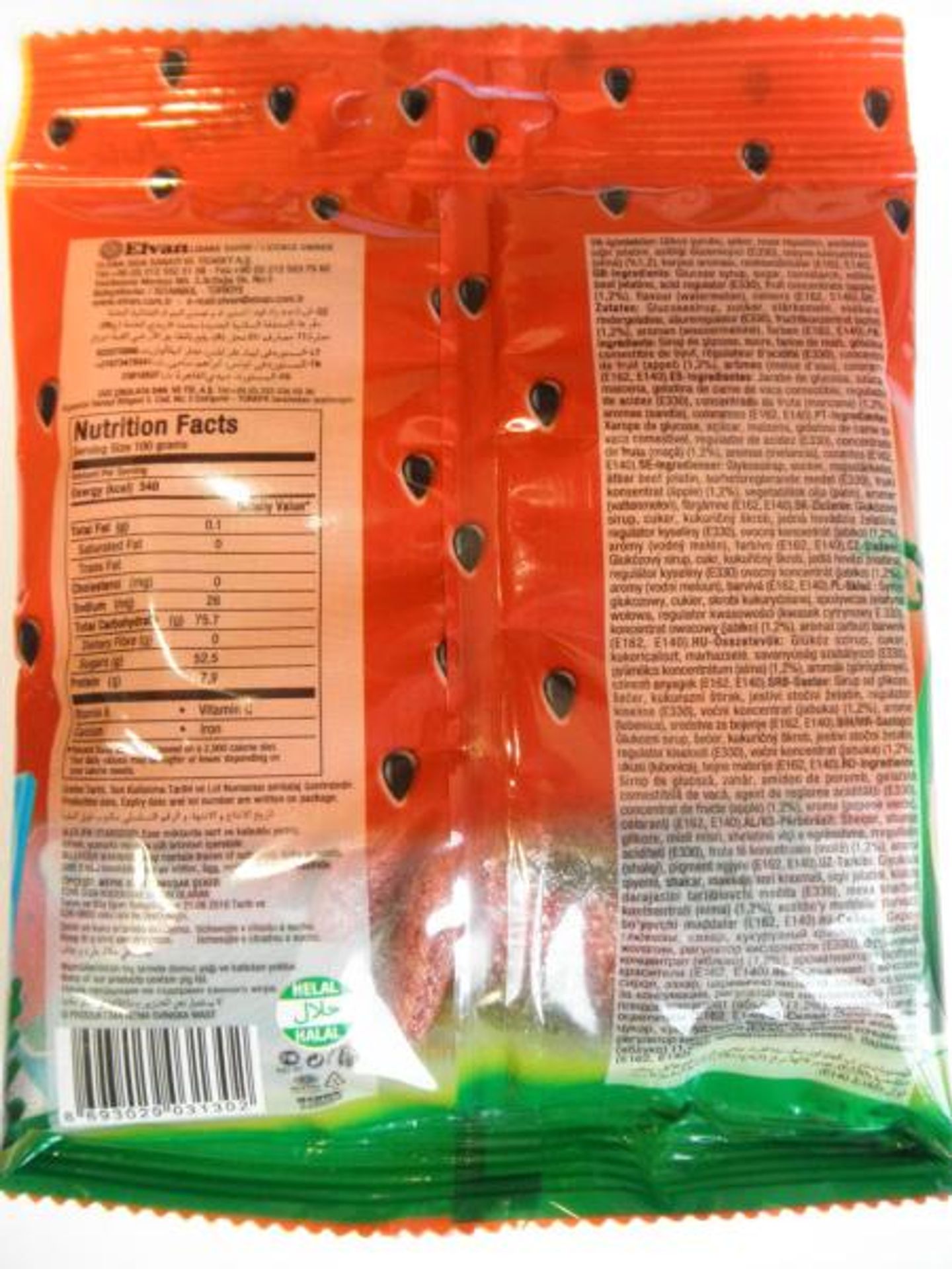 Elvan Jelaxy Watermelon - GALERIE: Nejakostní potraviny (2/4)
