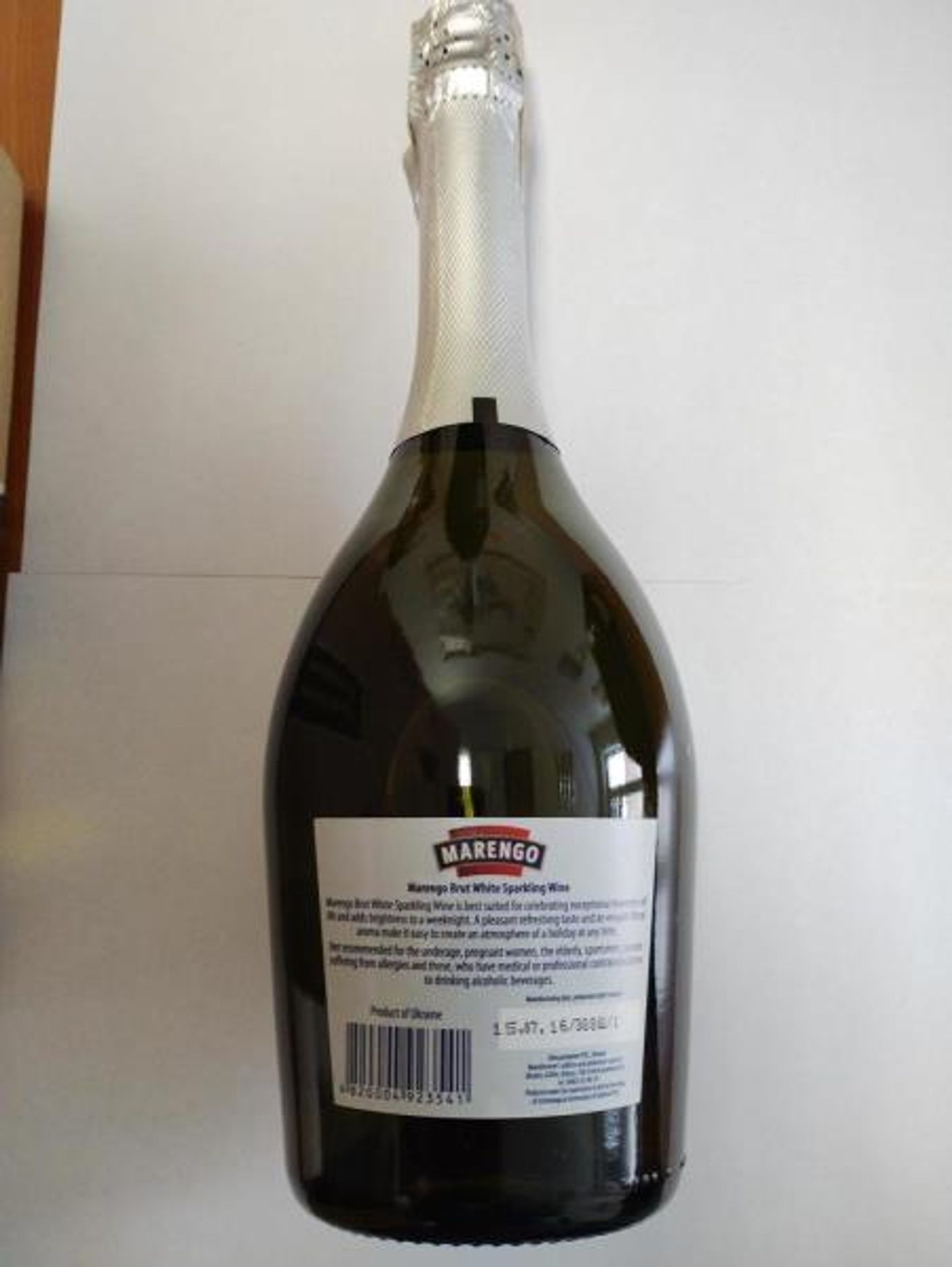 Marengo Brut White Sparkling Wine, země původu Ukrajina, alk. 11,5 % obj (3) - Závadné potraviny (7/34)