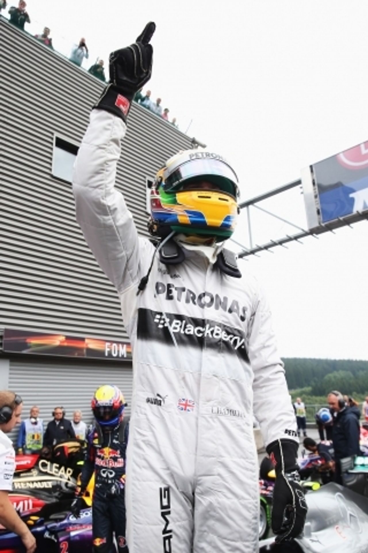 Kvalfikace na GP Belgie F1 - 2 - GALERIE: Hamilton vyhrál kvalifikaci na GP Belgie F1 (6/7)
