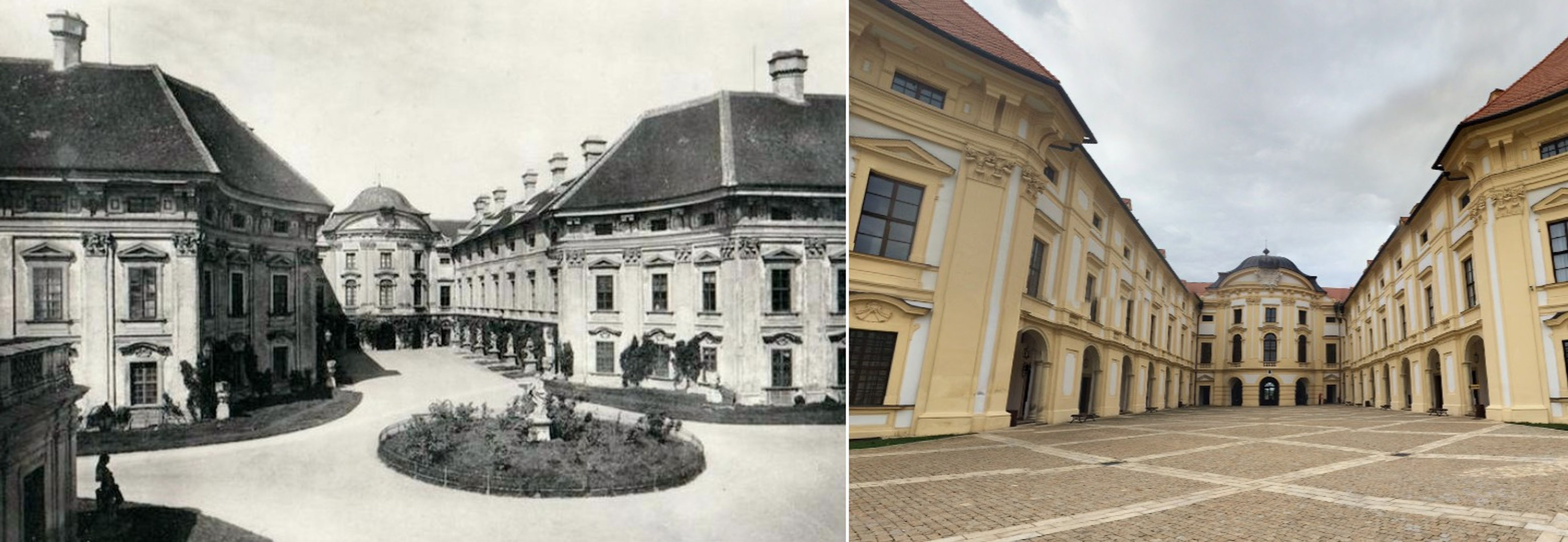 Historické obrázky - Slavkov u Brna - GALERIE: Jihomoravský kraj dříve a dnes (5/22)
